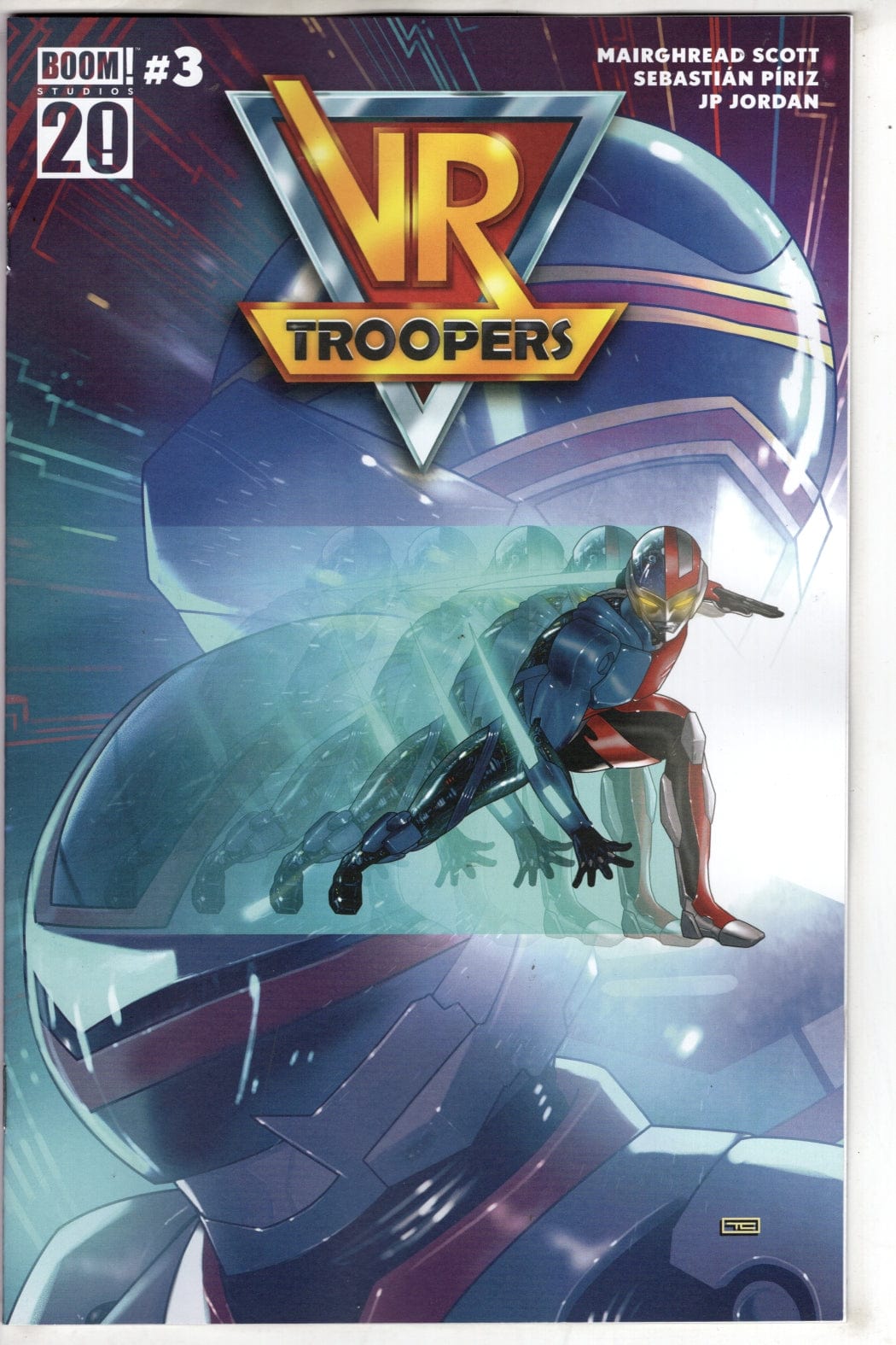 Boom Entertainment NEW THIS WEEK VR Troopers #3 A Main (Dressed Clarke)