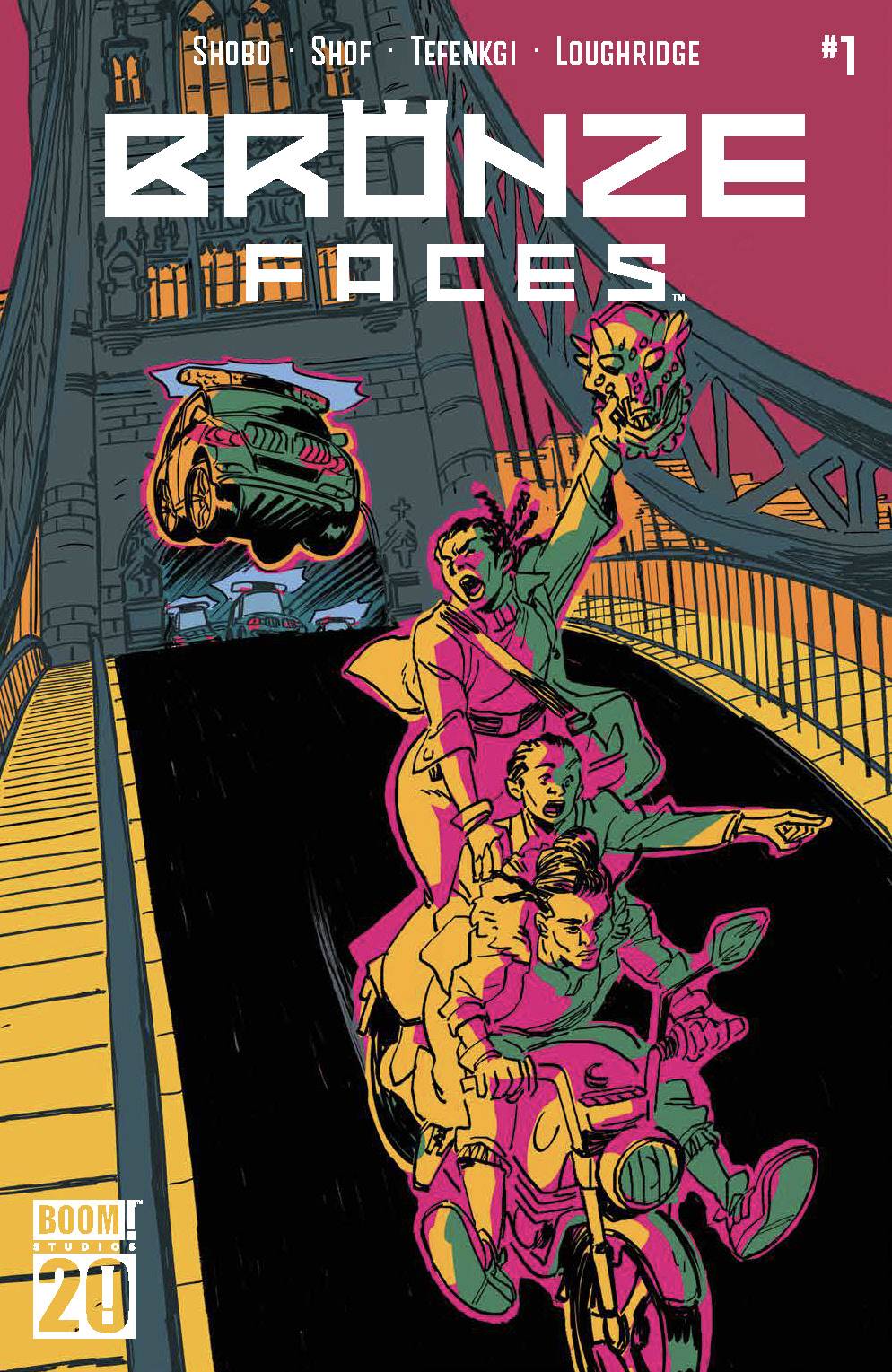 BOOM! STUDIOS COMIC BOOK BRONZE FACES #1 (OF 6) CVR B TEFENKGI (VF/NM)