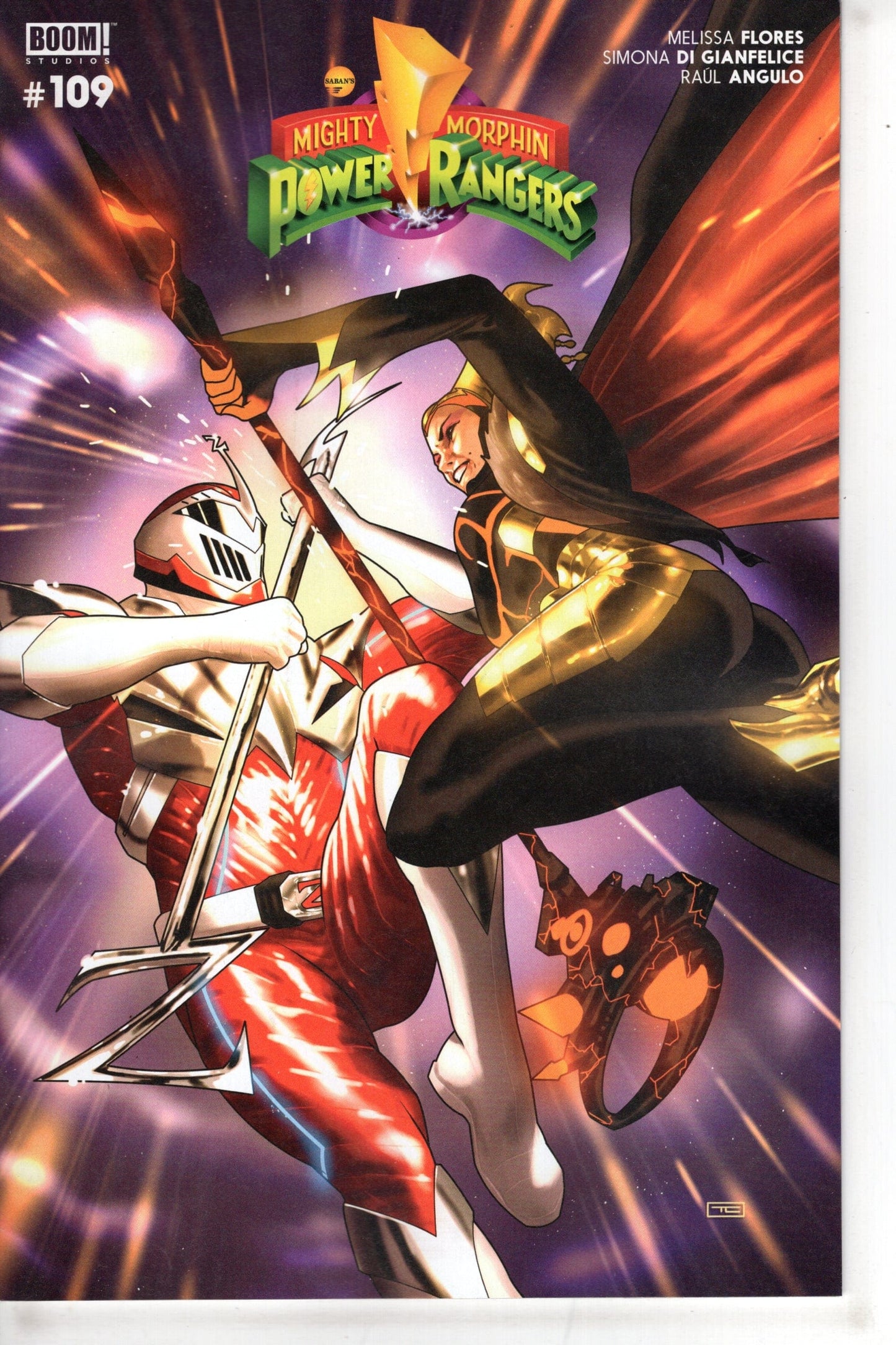 BOOM! STUDIOS COMIC BOOK Mighty Morphin Power Rangers #109 Cover A Clarke