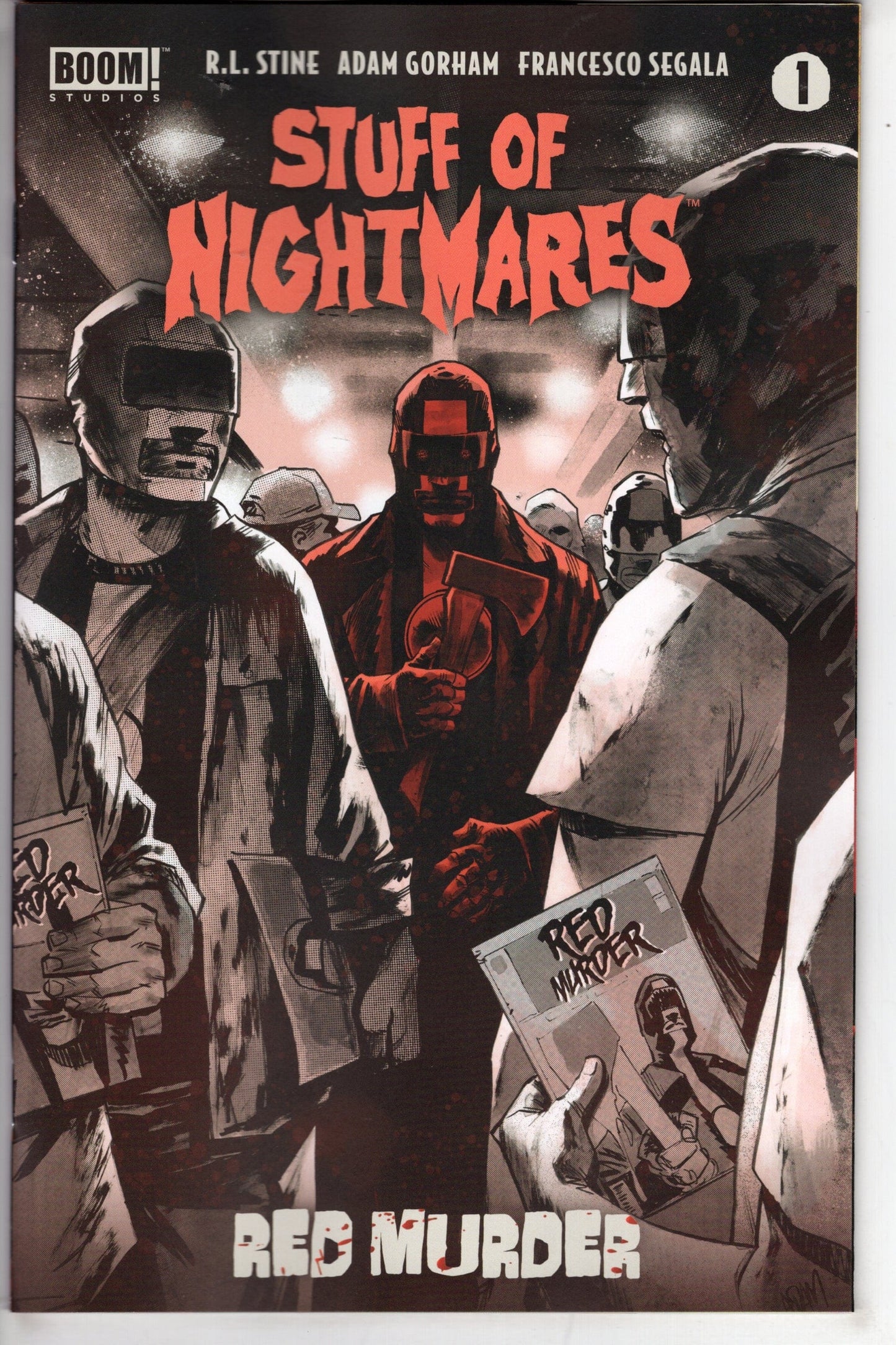 BOOM! STUDIOS COMIC BOOK Stuff Of Nightmares: Red Murder # 1 Cover B Variant Gorham