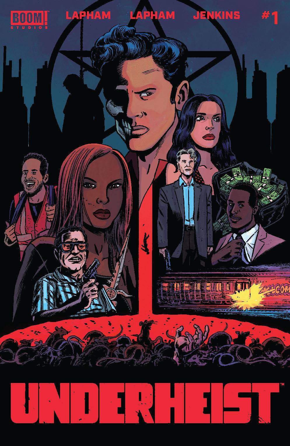 BOOM! STUDIOS COMIC BOOK UNDERHEIST #1 (OF 5) CVR A LAPHAM (VF/NM)