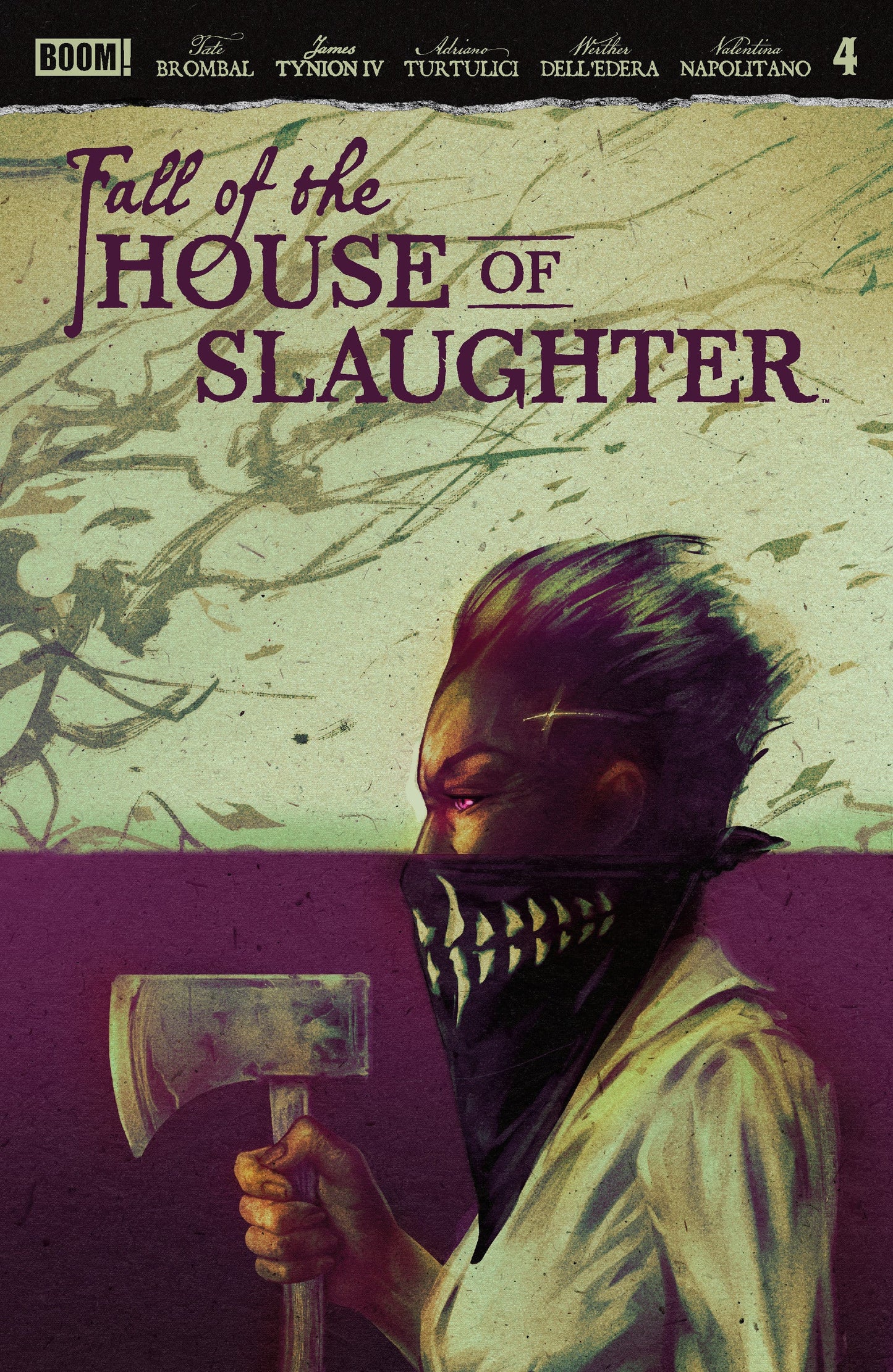 BOOM! Studios NEW THIS WEEK Fall of the House of Slaughter #4 A Main (Dressed, Connelly) (VF/NM)