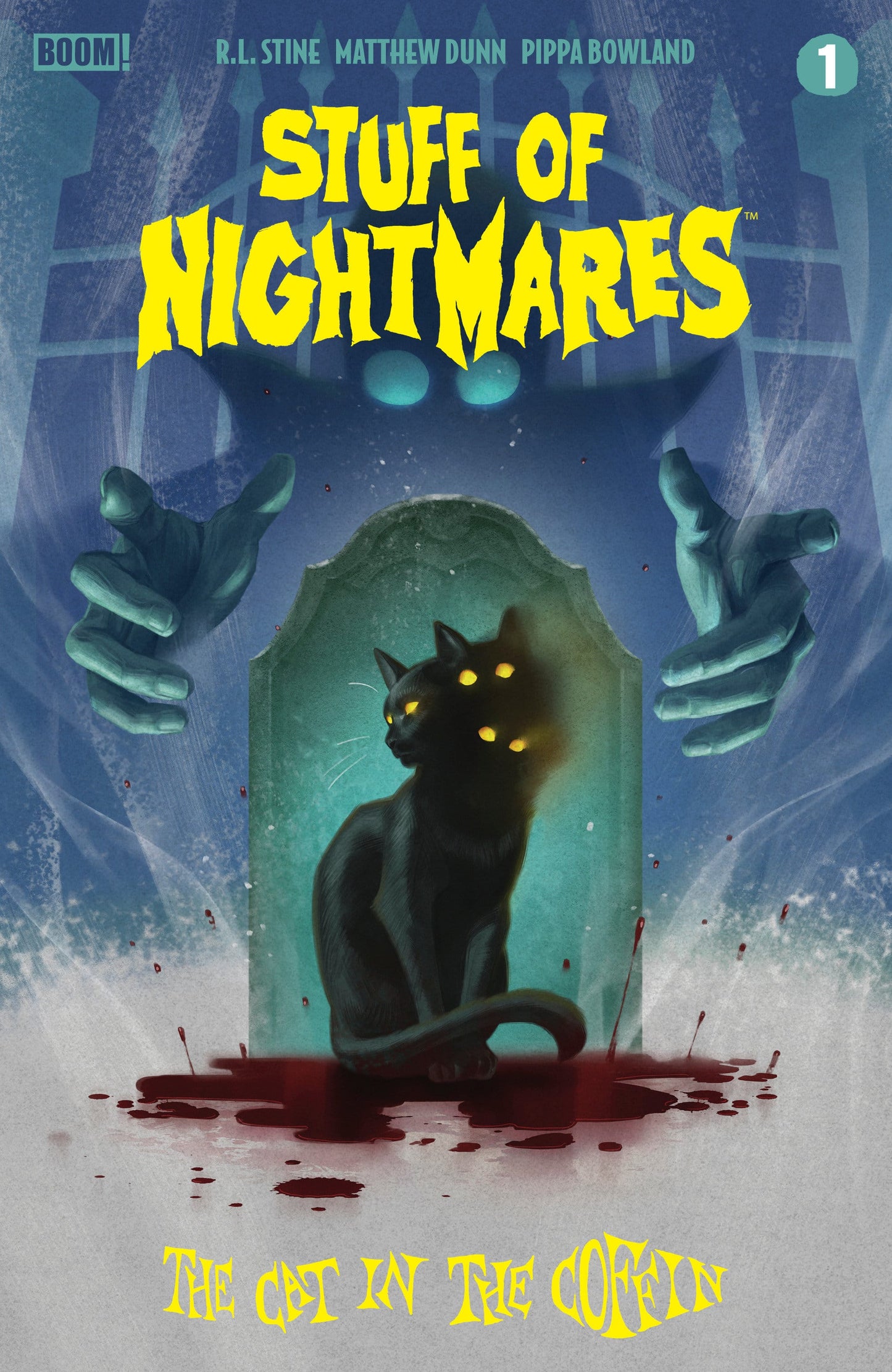 BOOM! Studios NEW THIS WEEK Stuff of Nightmares: The Cat in the Coffin #1 B Variant (Dressed, Murakami) (VF/NM)