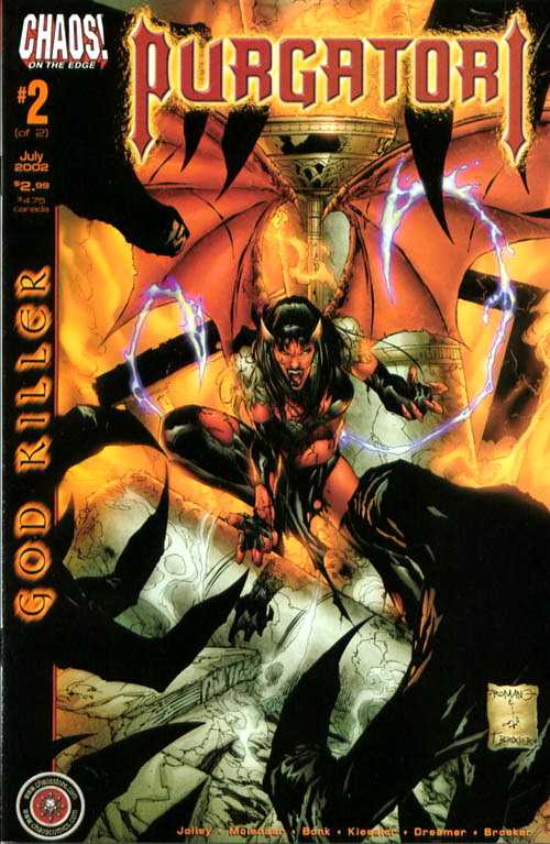 Chaos! Comics COMIC BOOK Purgatori: God Killer #2 (VF/NM)