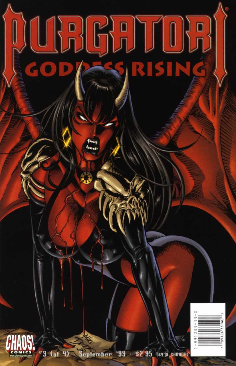 Chaos! Comics COMIC BOOK Purgatori: Goddess Rising #3 (VF/NM)