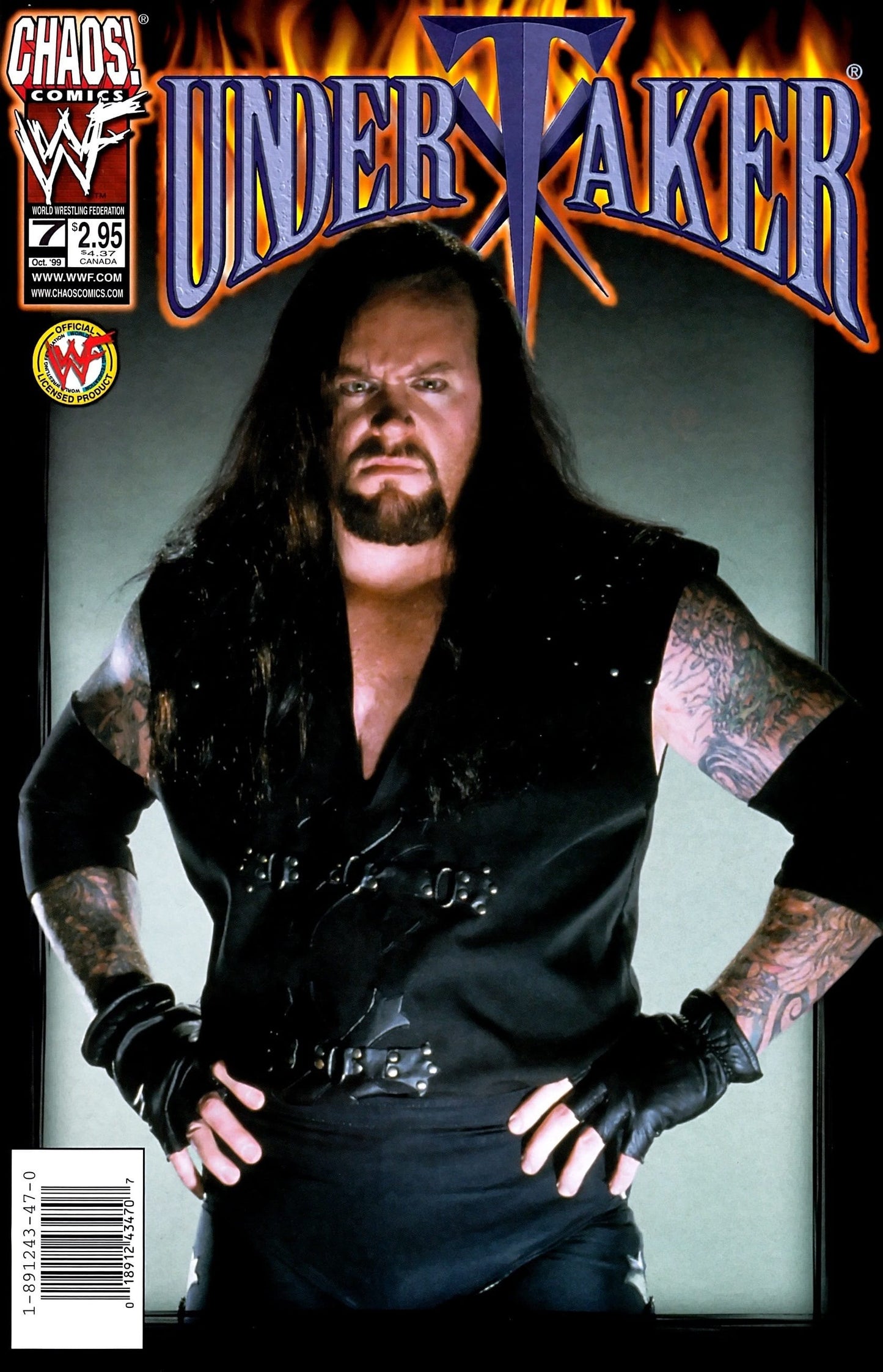 Chaos! Comics COMIC BOOK Undertaker #7 B (VF/NM)