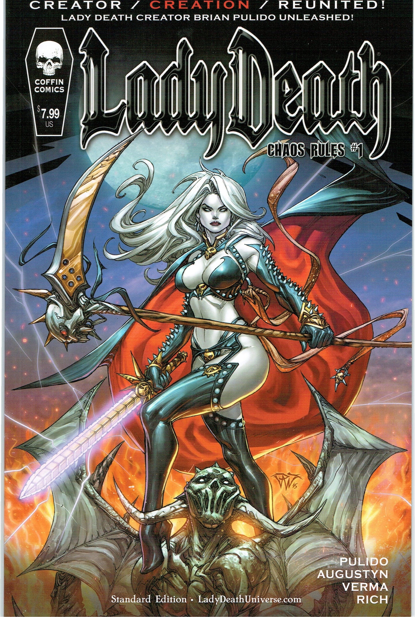 Coffin Comics COMIC BOOK Lady Death: Chaos Rules #1 - CVR A (VF/NM)