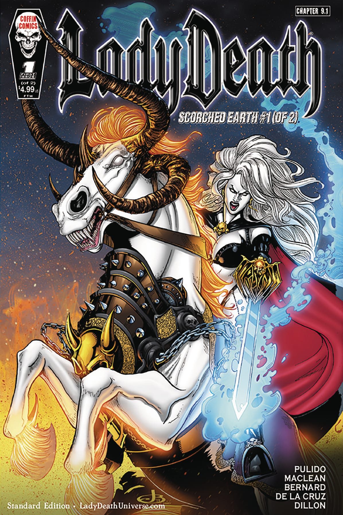 Coffin Comics COMIC BOOK Lady Death: Scorched Earth #1 - CVR A (VF/NM)