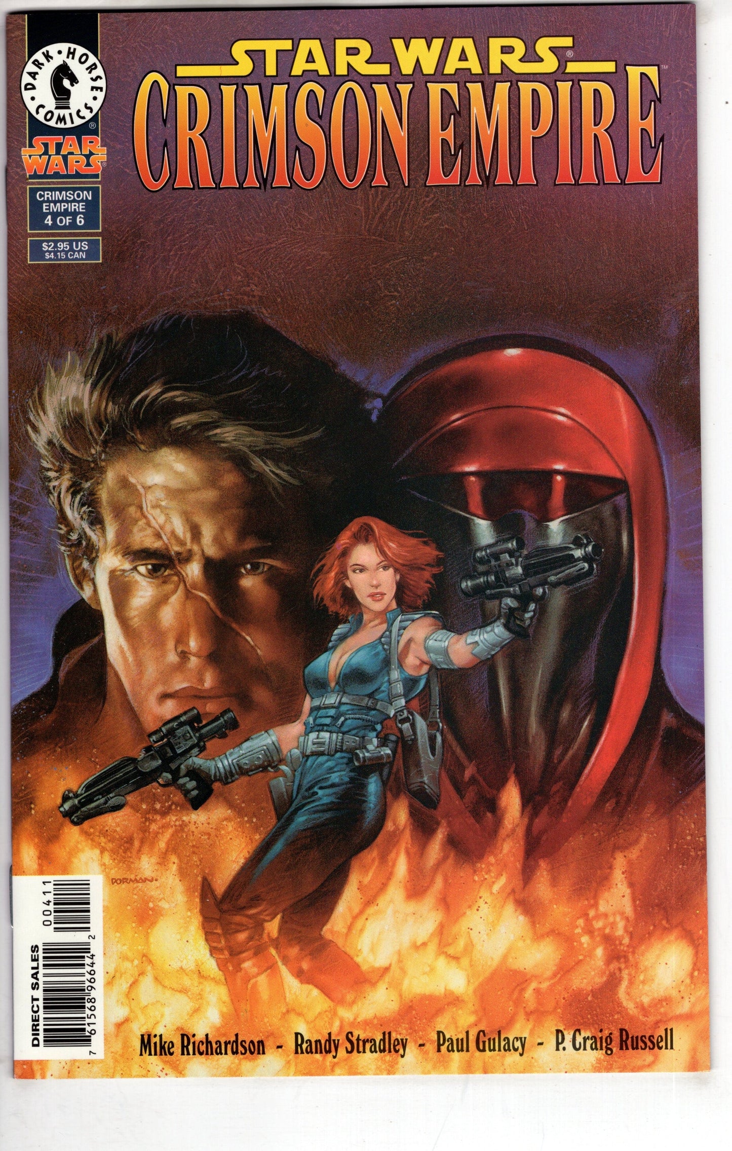 Dark Horse COMIC BOOK Star Wars: Crimson Empire (1997 series) #4
