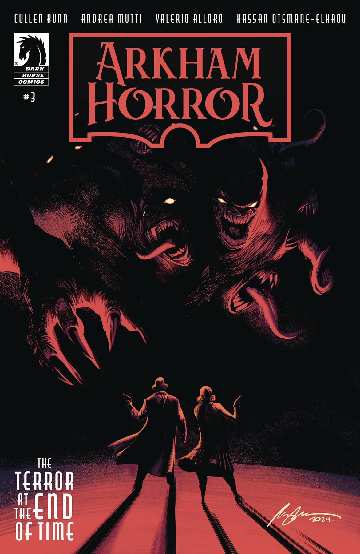 DARK HORSE COMICS COMIC BOOK ARKHAM HORROR TERROR AT END OF TIME #3 (RES)
