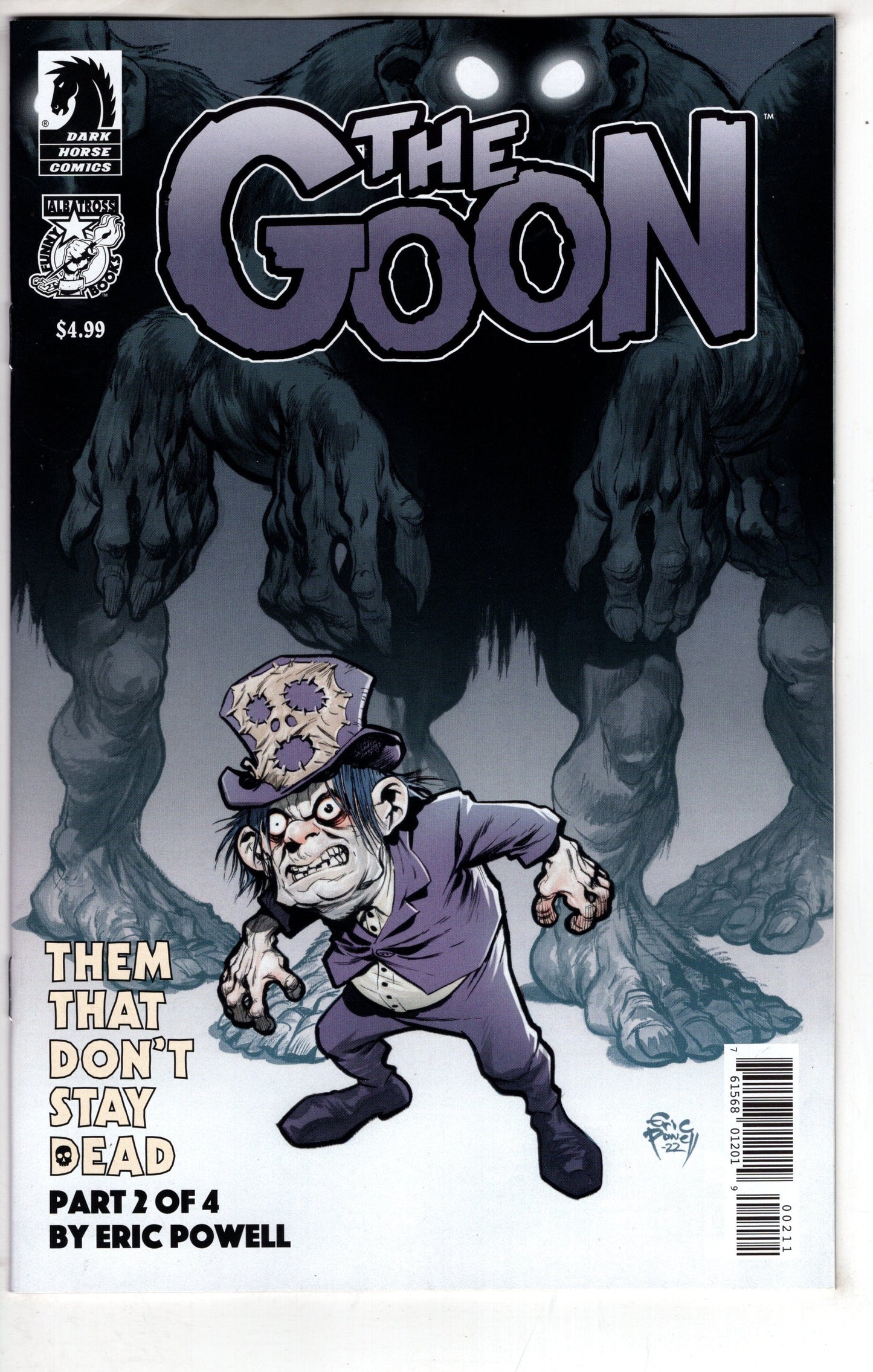 DARK HORSE COMICS COMIC BOOK GOON THEM THAT DONT STAY DEAD #2 CVR A POWELL (MR)