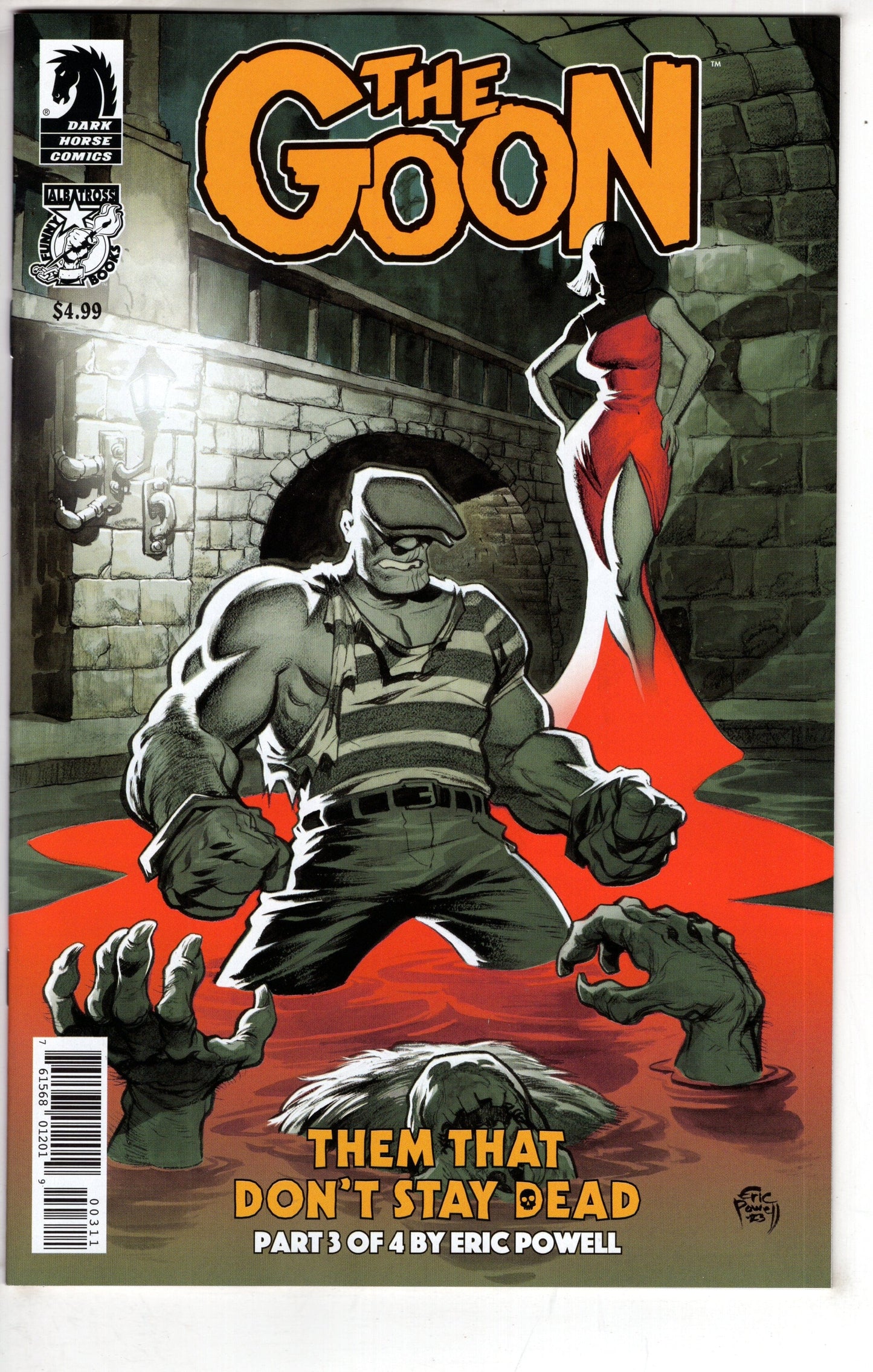 DARK HORSE COMICS COMIC BOOK GOON THEM THAT DONT STAY DEAD #3 CVR A POWELL (MR)