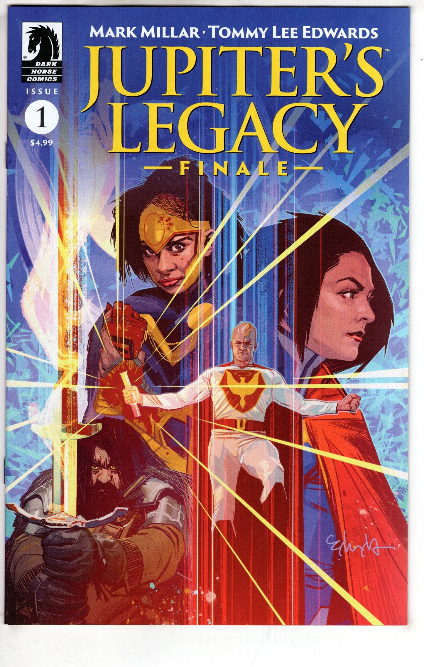 DARK HORSE COMICS COMIC BOOK JUPITERS LEGACY FINALE #1 CVR A EDWARDS (MR)