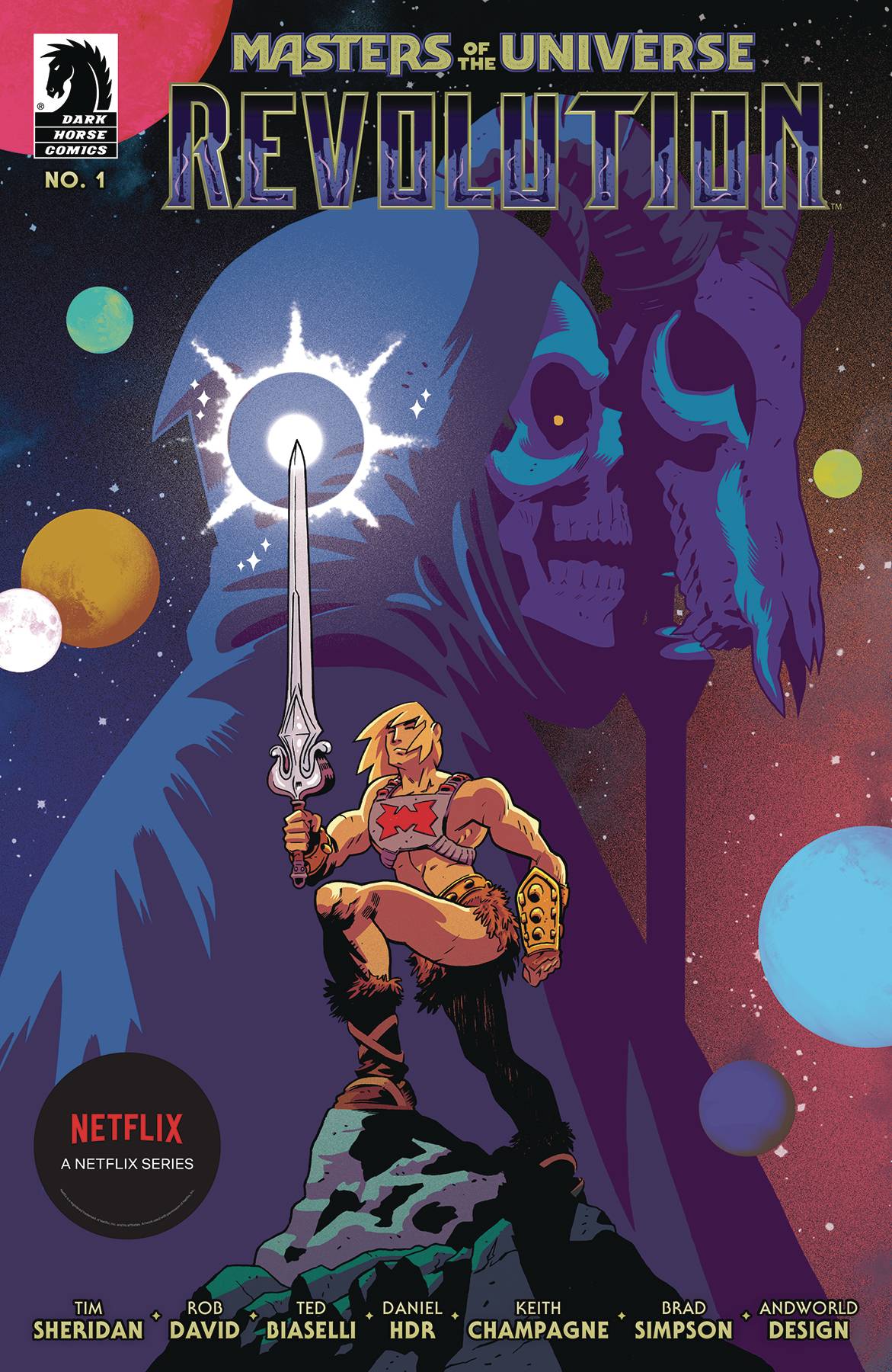 DARK HORSE COMICS COMIC BOOK MASTERS OF UNIVERSE REVOLUTION #1 CVR B BOSS