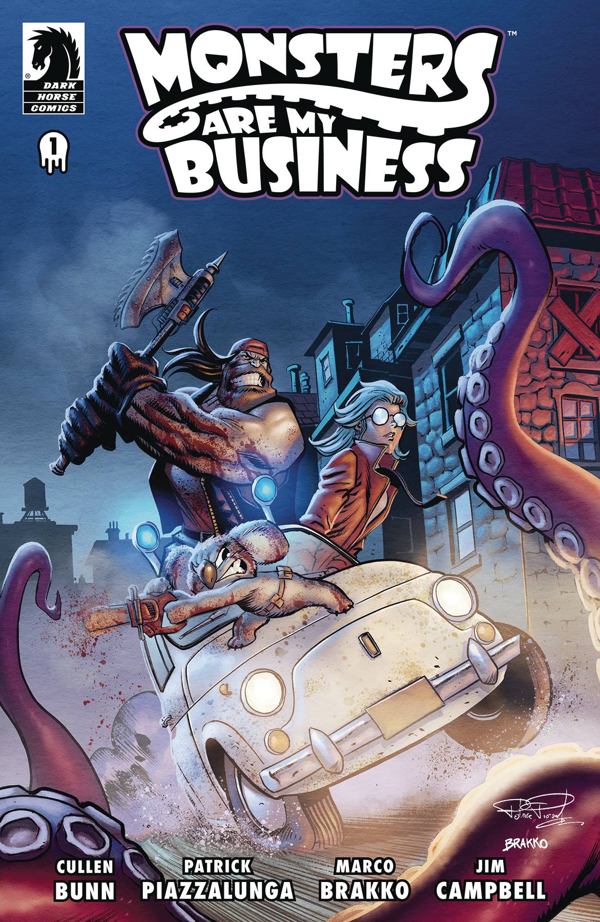 DARK HORSE COMICS COMIC BOOK MONSTERS ARE MY BUSINESS & BUSINESS IS BLOODY #1