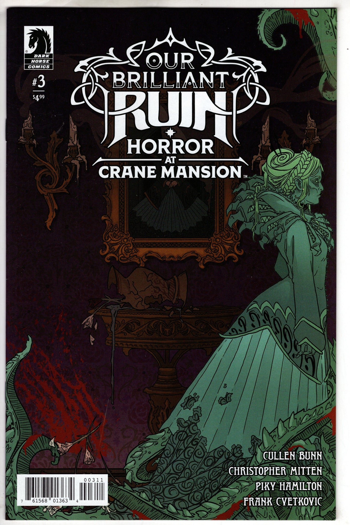 Dark Horse Comics COMIC BOOK Our Brilliant Ruin: Horror at Crane Mansion #3 (CVR A) (Helen Mask)