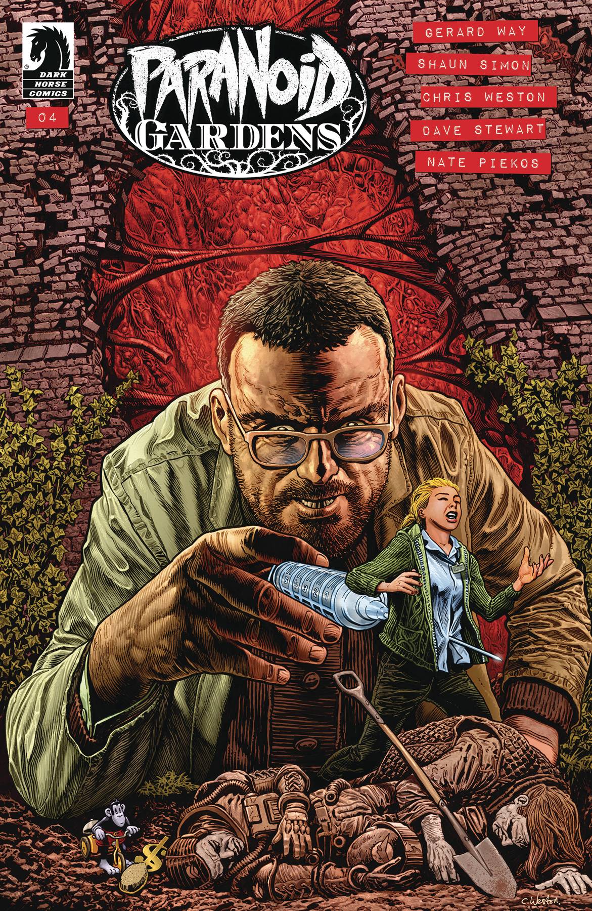 DARK HORSE COMICS COMIC BOOK PARANOID GARDENS #4 CVR A WESTON