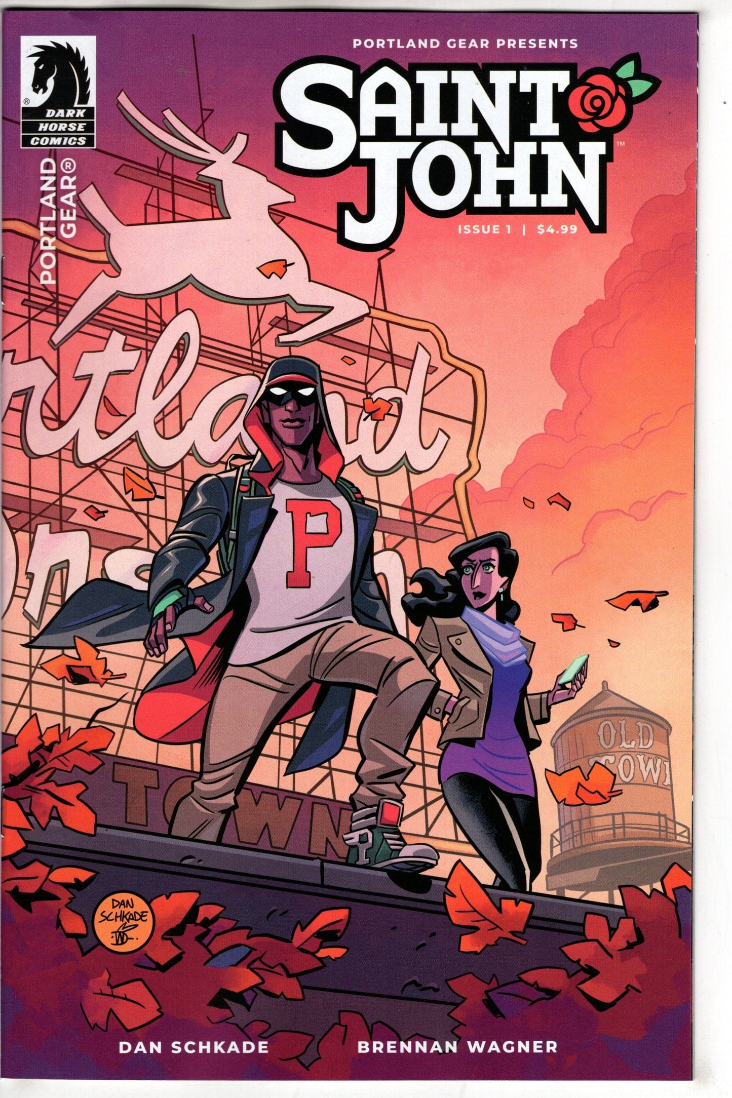 DARK HORSE COMICS COMIC BOOK SAINT JOHN #1 CVR A SCHKADE