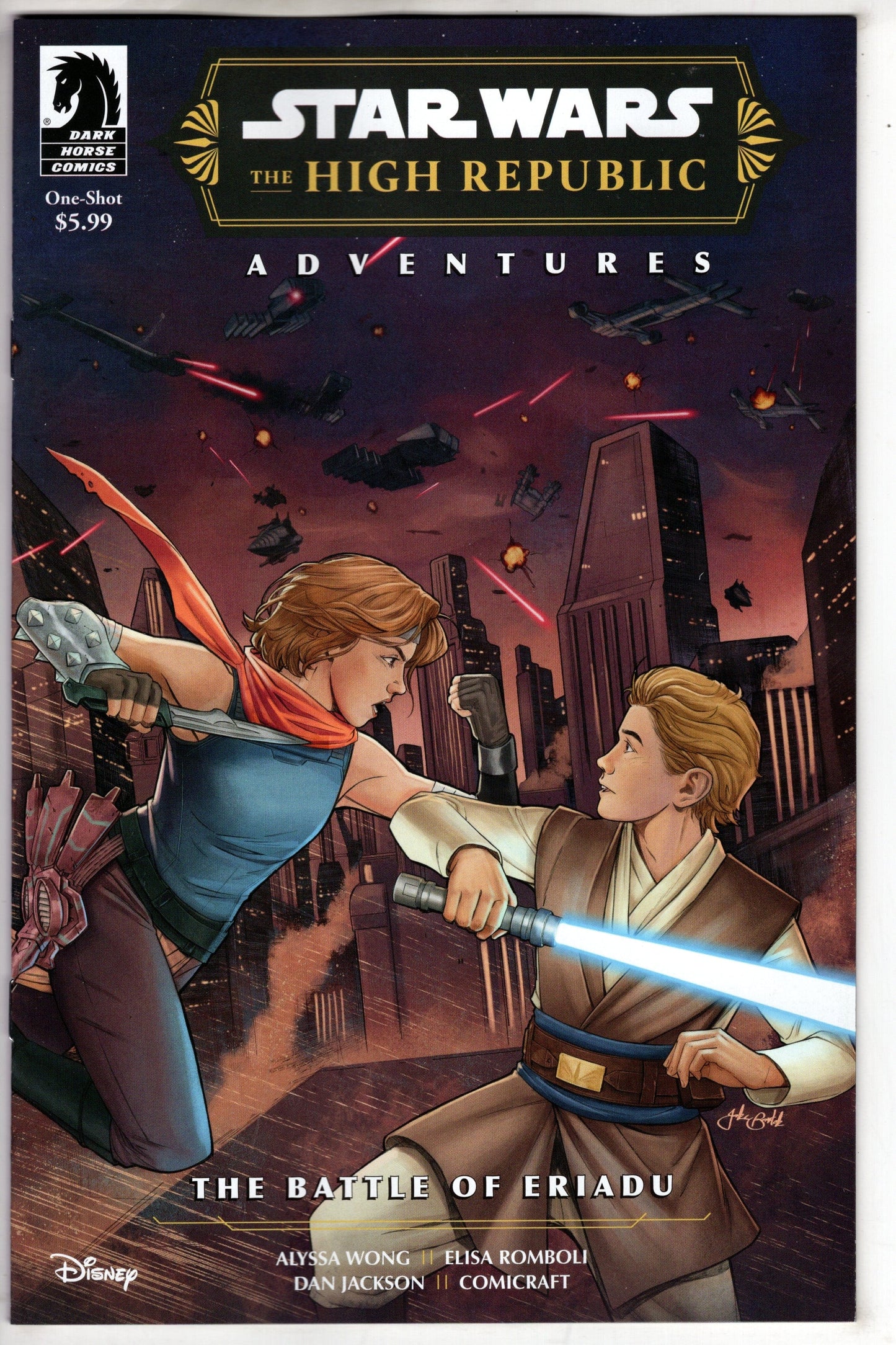 Dark Horse Comics COMIC BOOK Star Wars: The High Republic Adventures Phase III--The Battle of Eriadu one-shot (CVR A) (Jake Bartok)