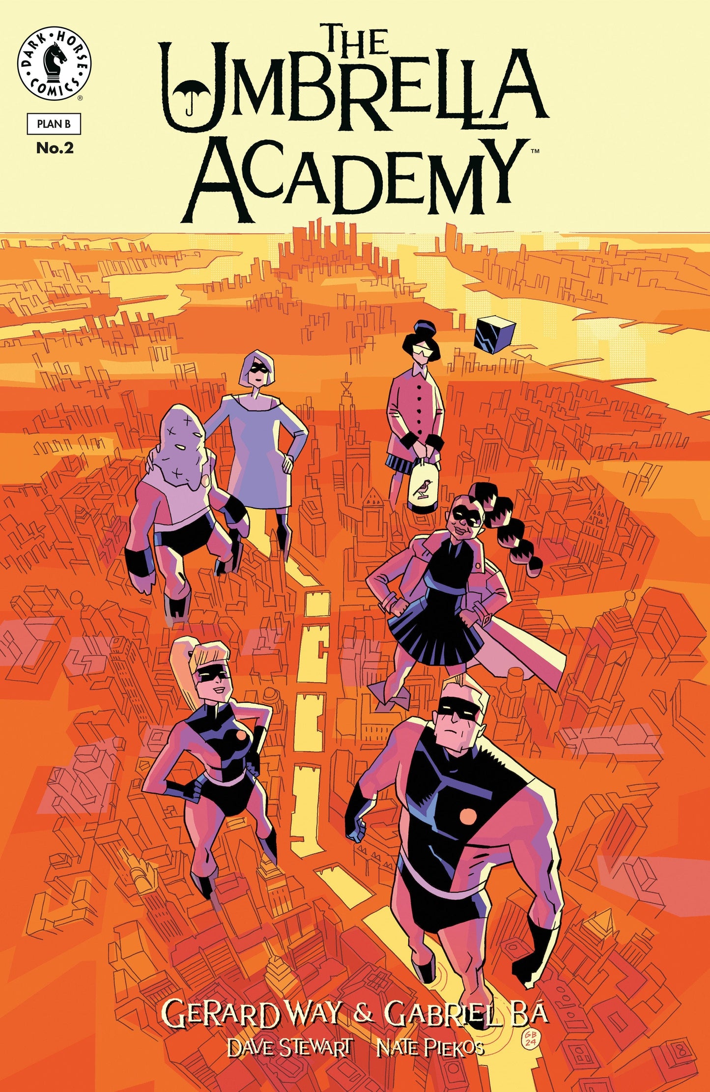 Dark Horse Comics COMIC BOOK The Umbrella Academy: Plan B #2 (CVR A) (Gabriel Bá)