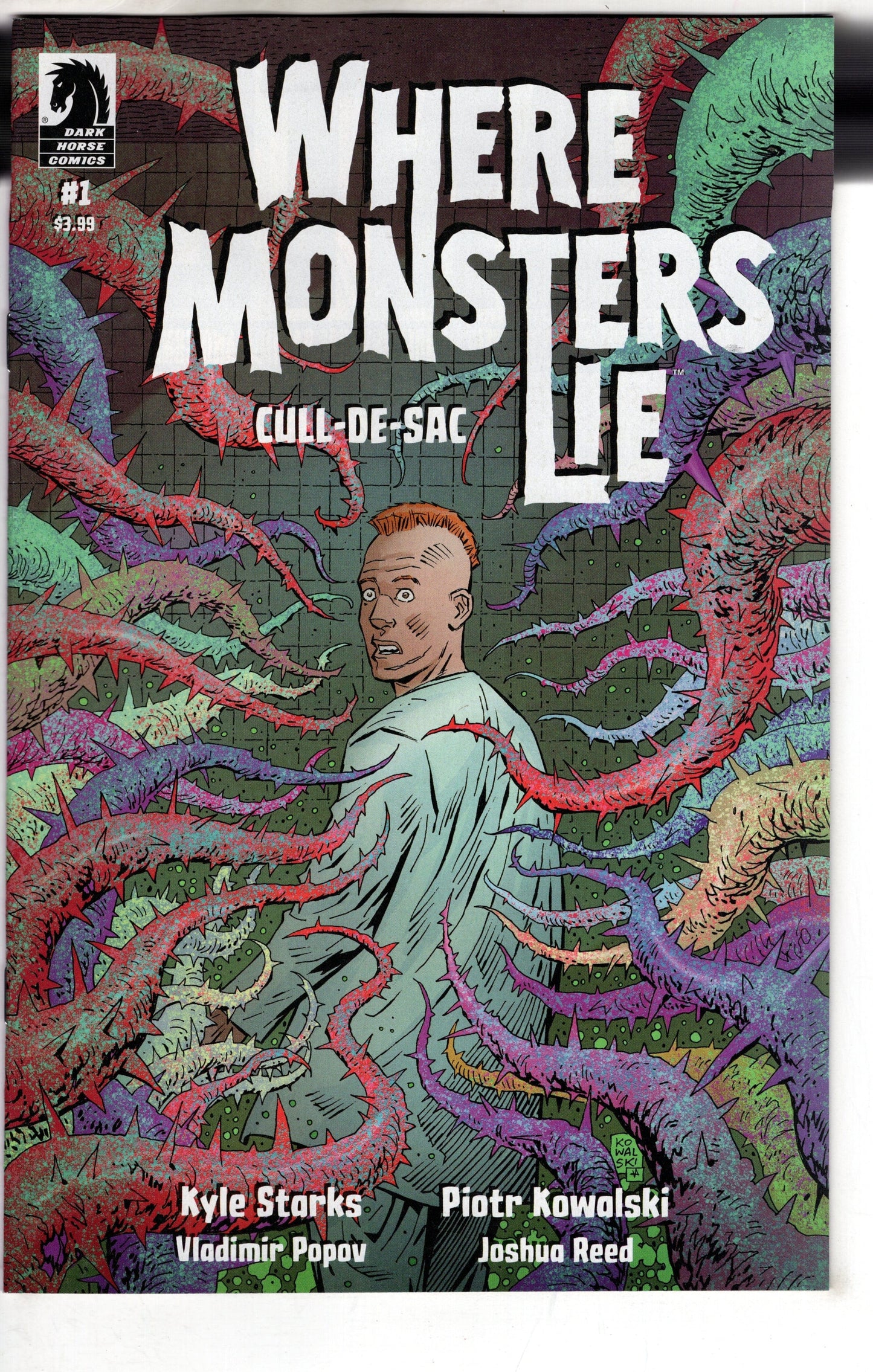 DARK HORSE COMICS COMIC BOOK WHERE MONSTERS LIE CULL DE SAC #1 CVR A KOWALSKI