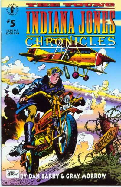 Dark Horse Comics COMIC BOOK Young Indiana Jones Chronicles #5 (FN/VF)