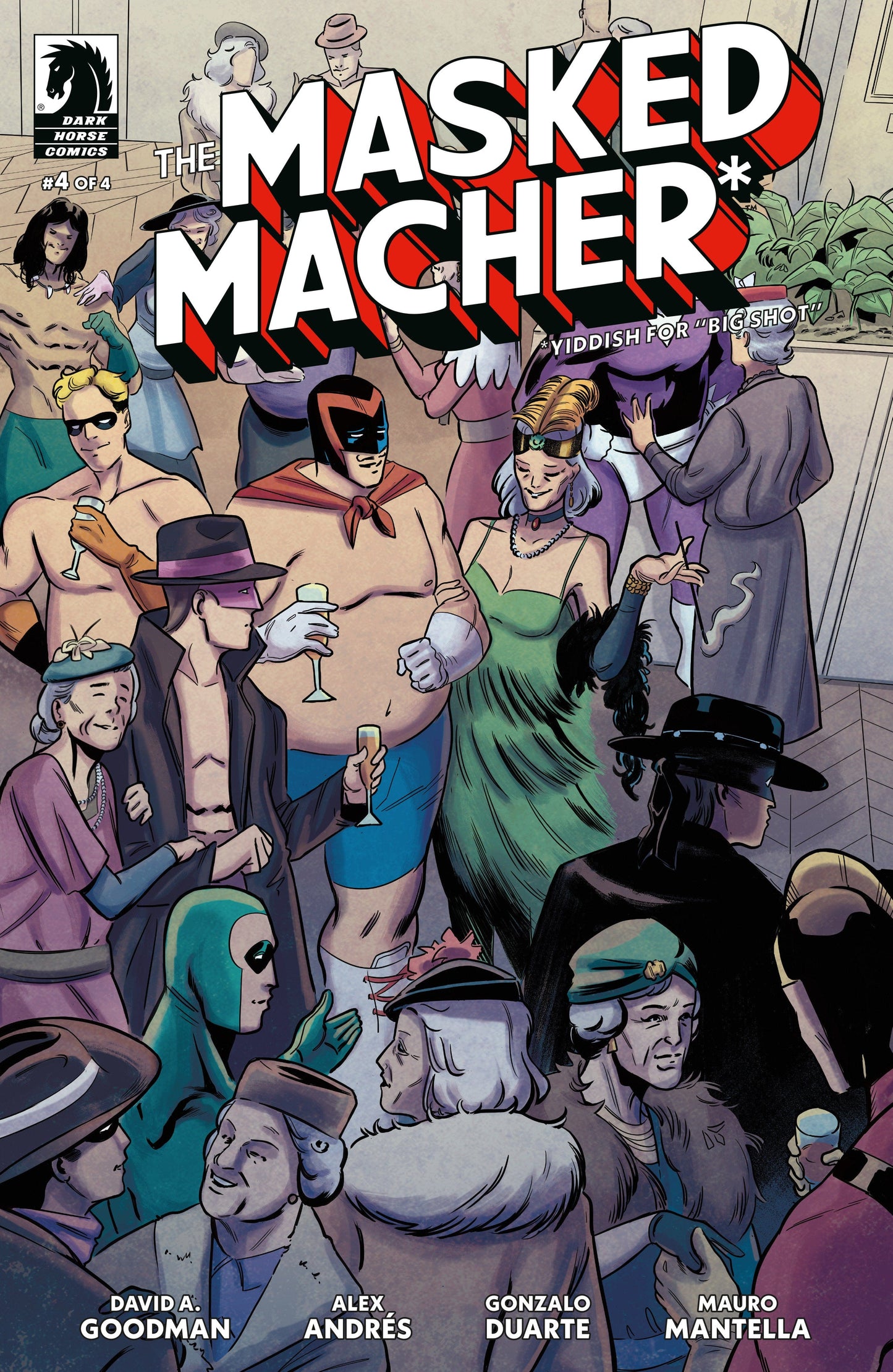 DARK HORSE COMICS Comics The Masked Macher #4 (Cover A) Comic Book