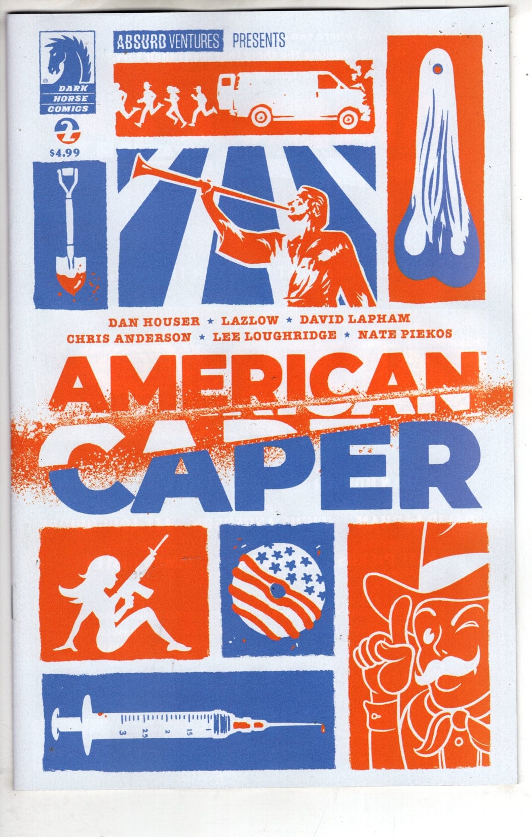 Dark Horse Comics NEW THIS WEEK American Caper #2 (CVR A) (Tyler Boss)