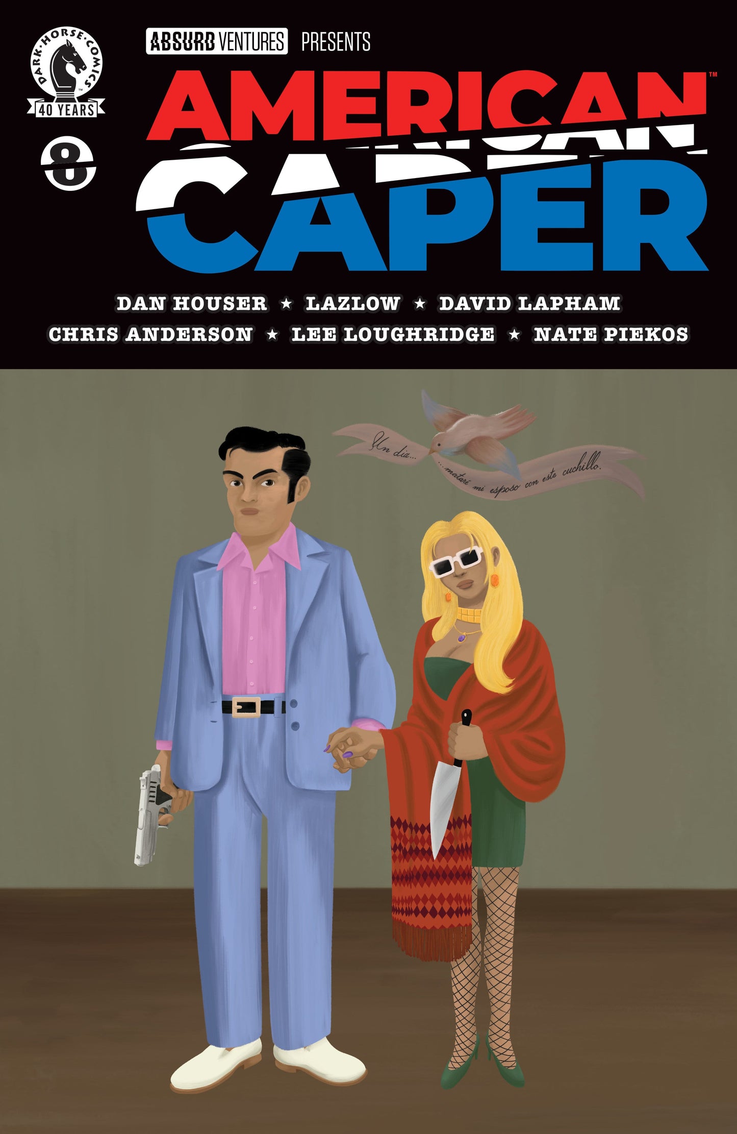 Dark Horse Comics NEW THIS WEEK American Caper #8 (CVR A) (Tyler Boss) (VF/NM)