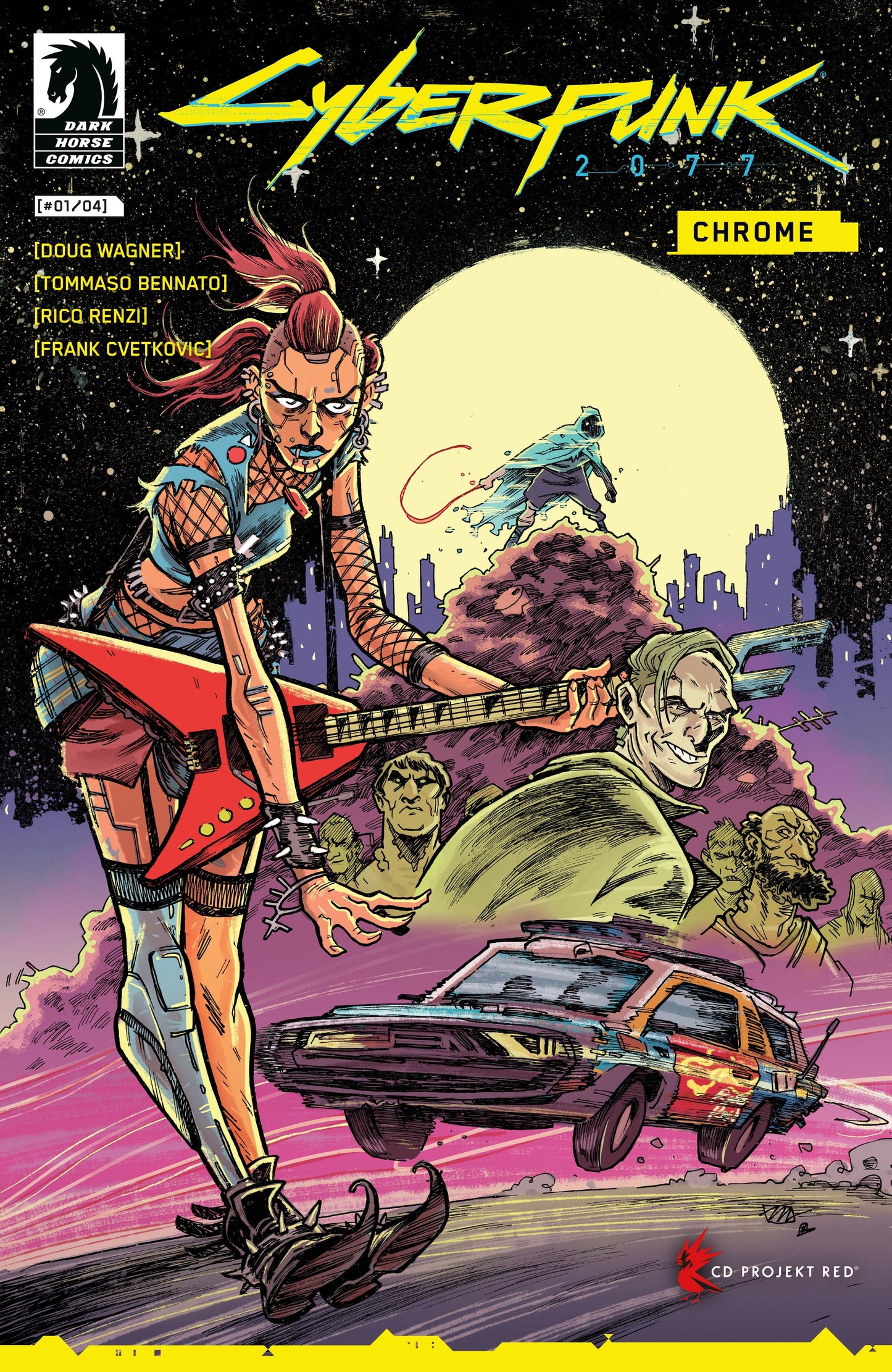 Dark Horse Comics NEW THIS WEEK Cyberpunk 2077: Chrome #1 (CVR B) (Mark Laszlo) (VF/NM)