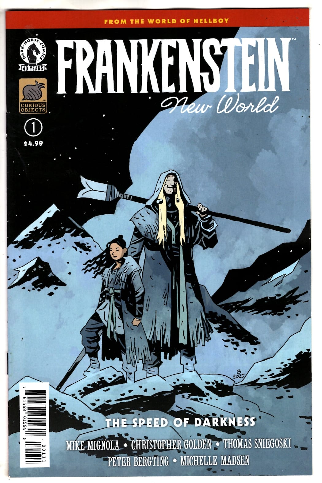 Dark Horse Comics NEW THIS WEEK Frankenstein: New World--The Speed of Darkness #1 CVR A (VF/NM)