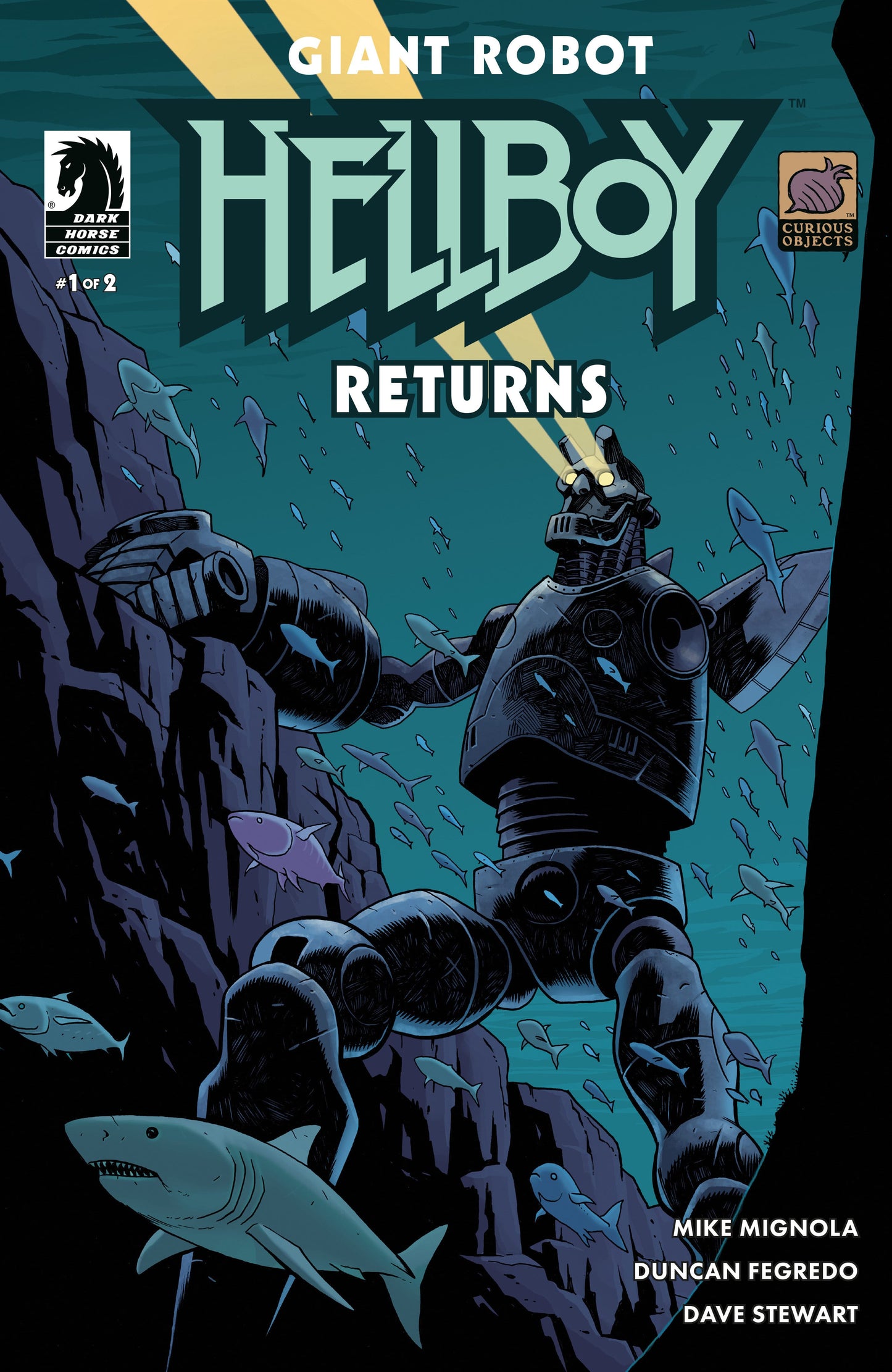 Dark Horse Comics NEW THIS WEEK Giant Robot Hellboy Returns #1 (CVR B) (Ben Stenbeck) (VF/NM)