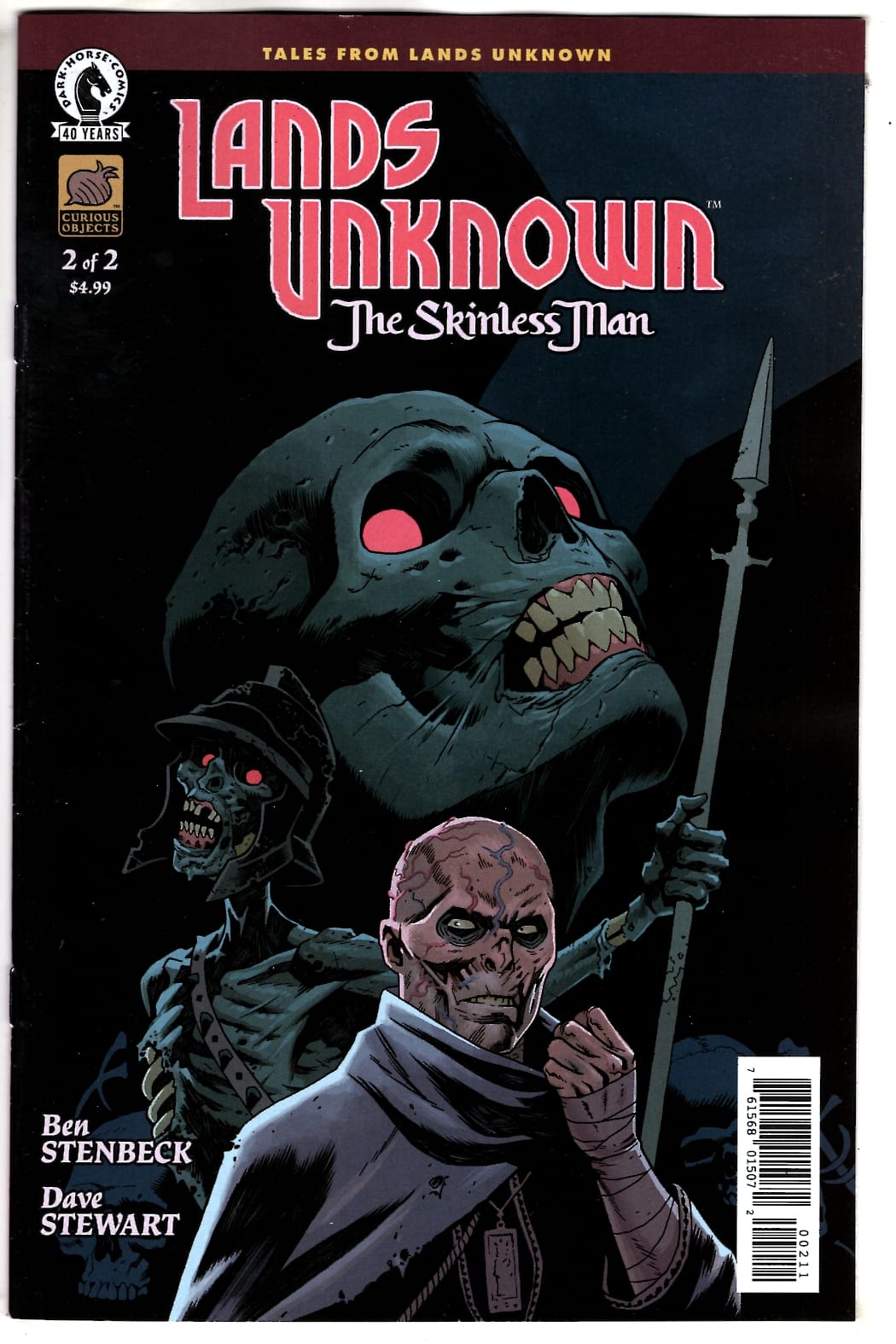 Dark Horse Comics NEW THIS WEEK Lands Unknown: The Skinless Man #2 (CVR A) (Ben Stenbeck) (VF/NM)