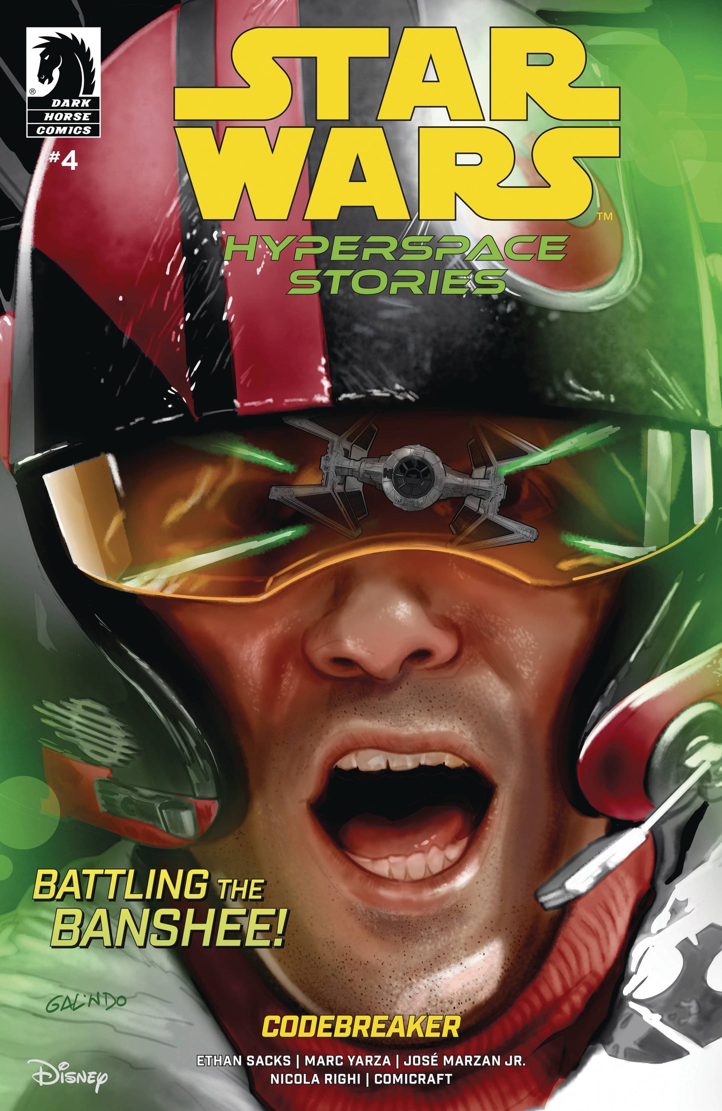 Dark Horse Comics NEW THIS WEEK Star Wars: Hyperspace Stories--Codebreaker #4 (CVR A) (Diego Galindo)