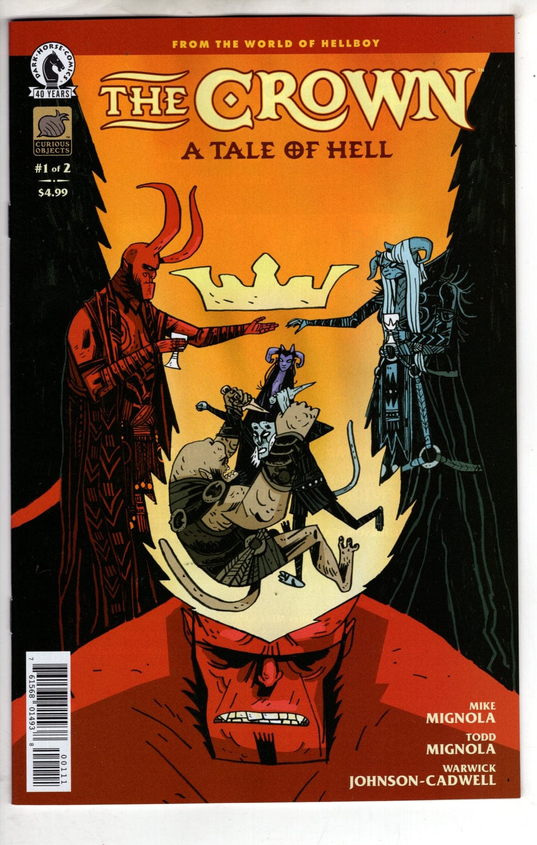 Dark Horse Comics NEW THIS WEEK The Crown: A Tale of Hell #1 (CVR A) (Warwick Johnson-Cadwell) (VF/NM)