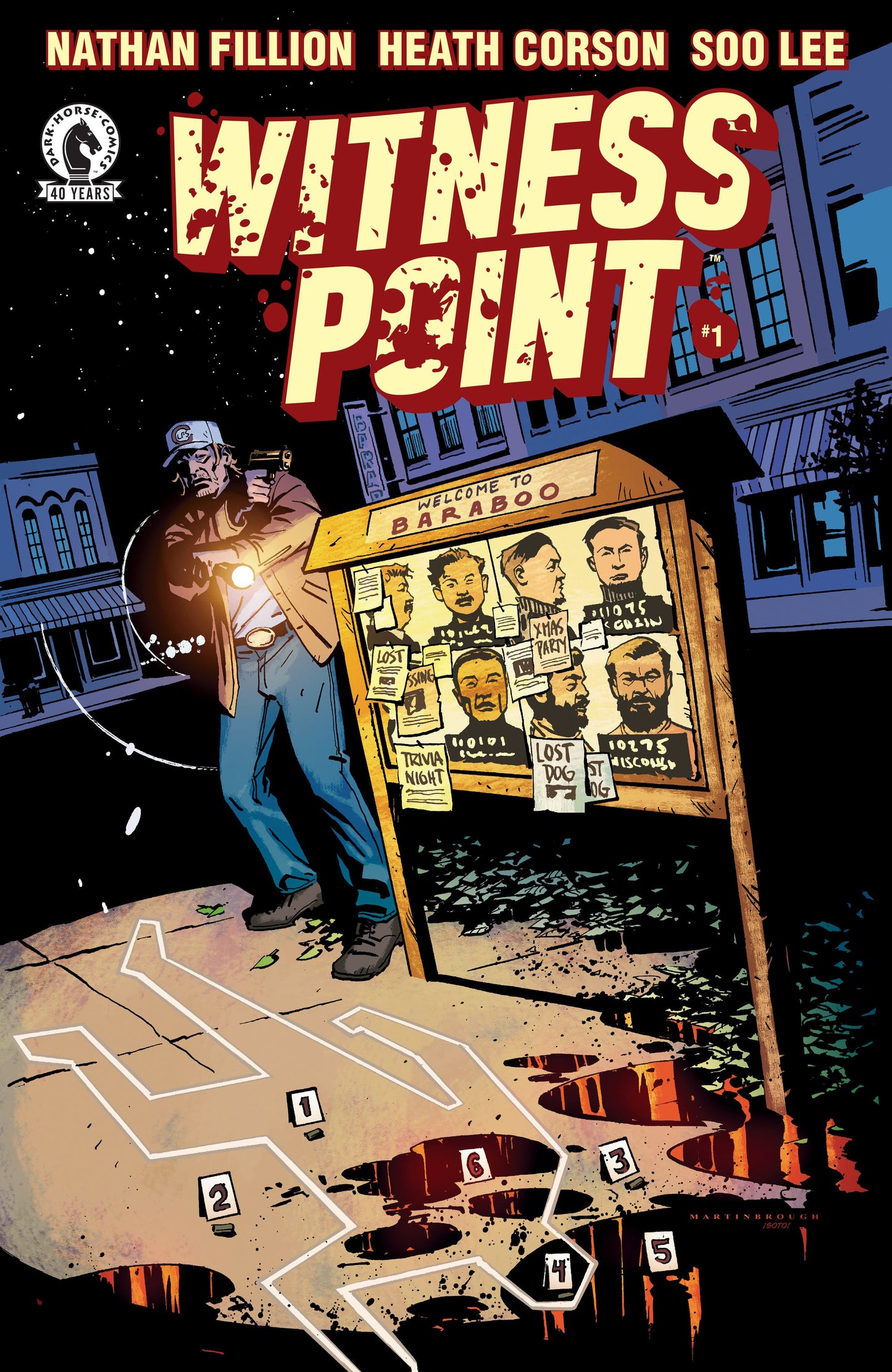 Dark Horse Comics NEW THIS WEEK Witness Point #1 (CVR B) (Shawn Martinbrough) (VF/NM)