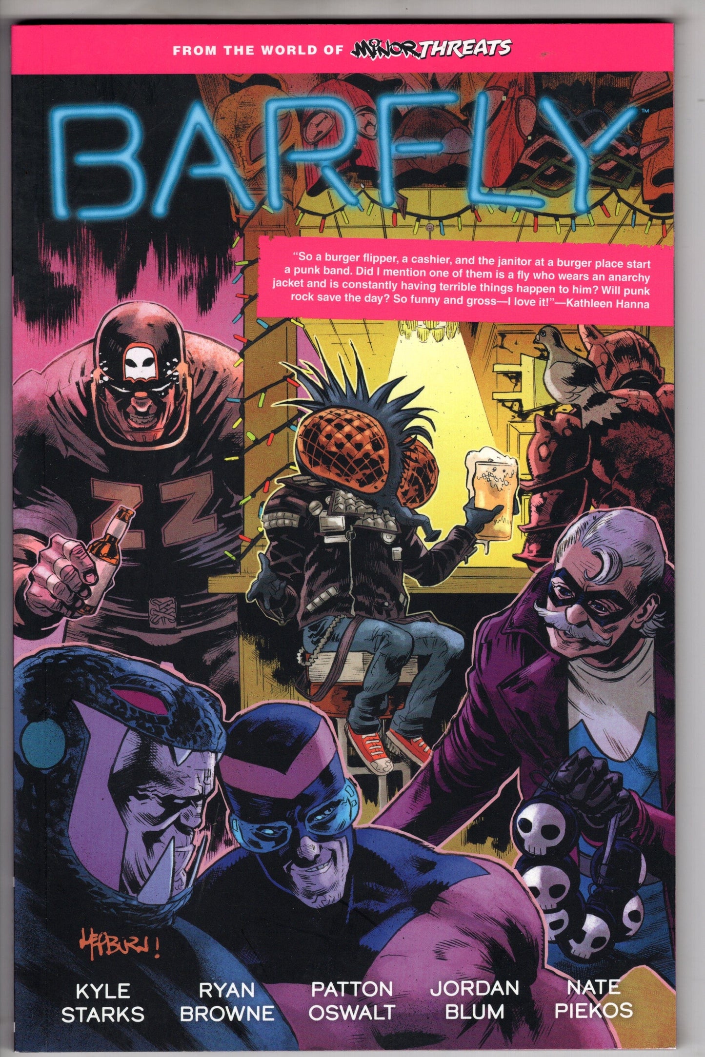 Dark Horse Comics TRADE From the World of Minor Threats: Barfly