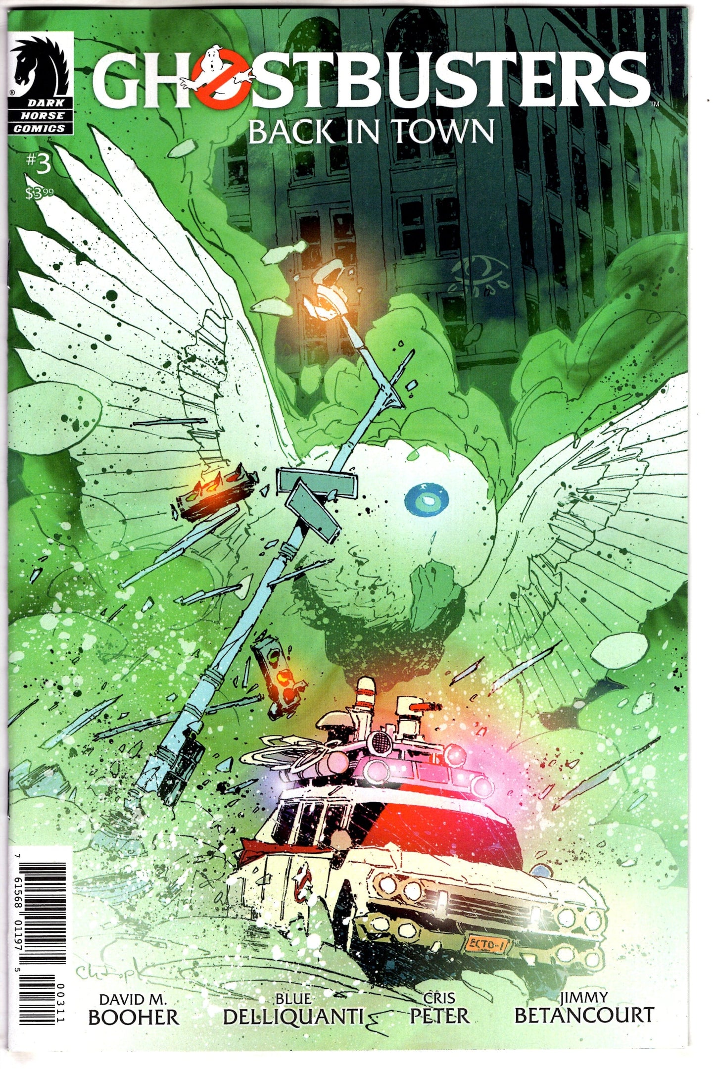 DARK HORSE PRH COMIC BOOK GHOSTBUSTERS BACK IN TOWN #3 CVR A MITTEN