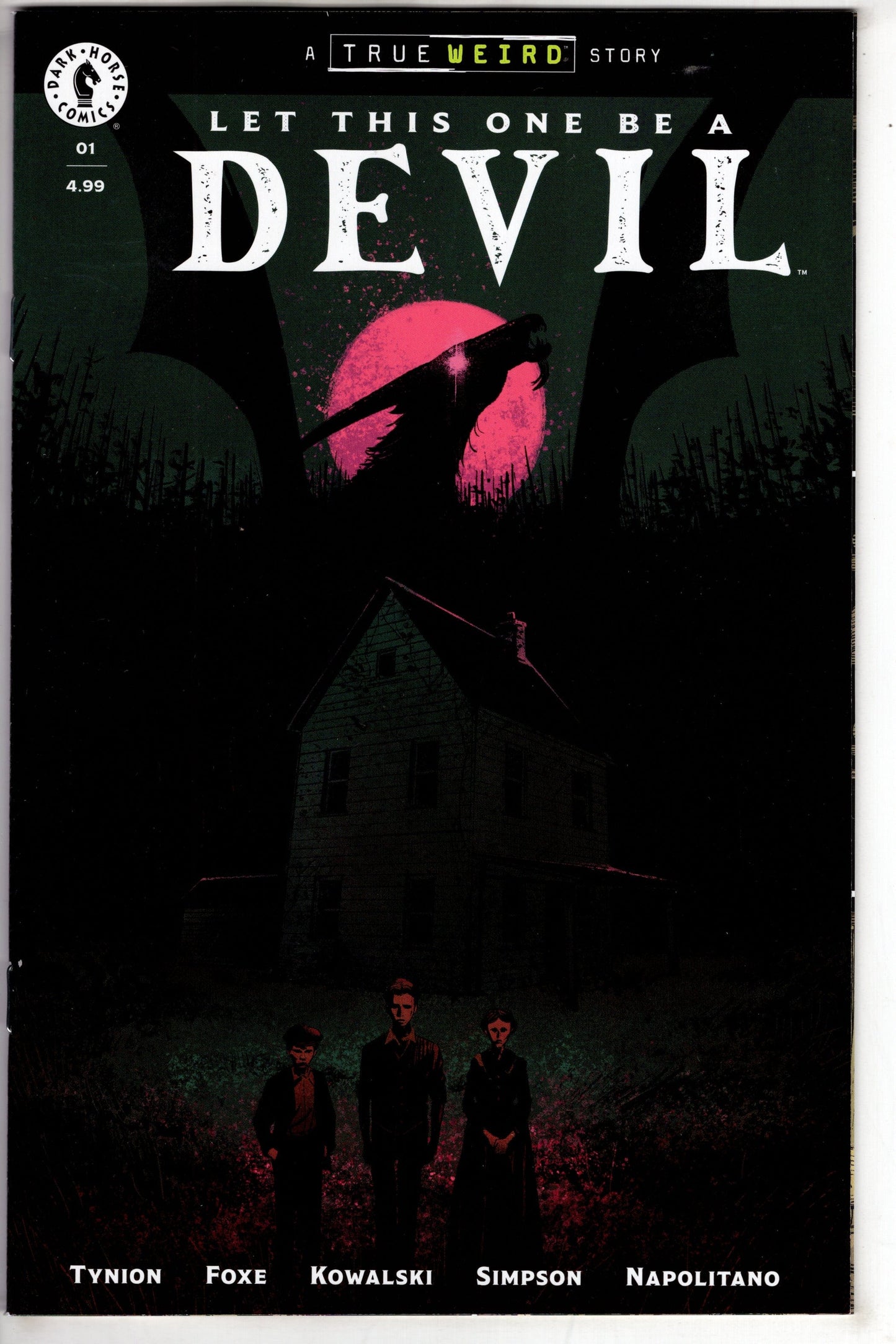 DARK HORSE PRH COMIC BOOK LET THIS ONE BE A DEVIL #1 CVR A FULLERTON