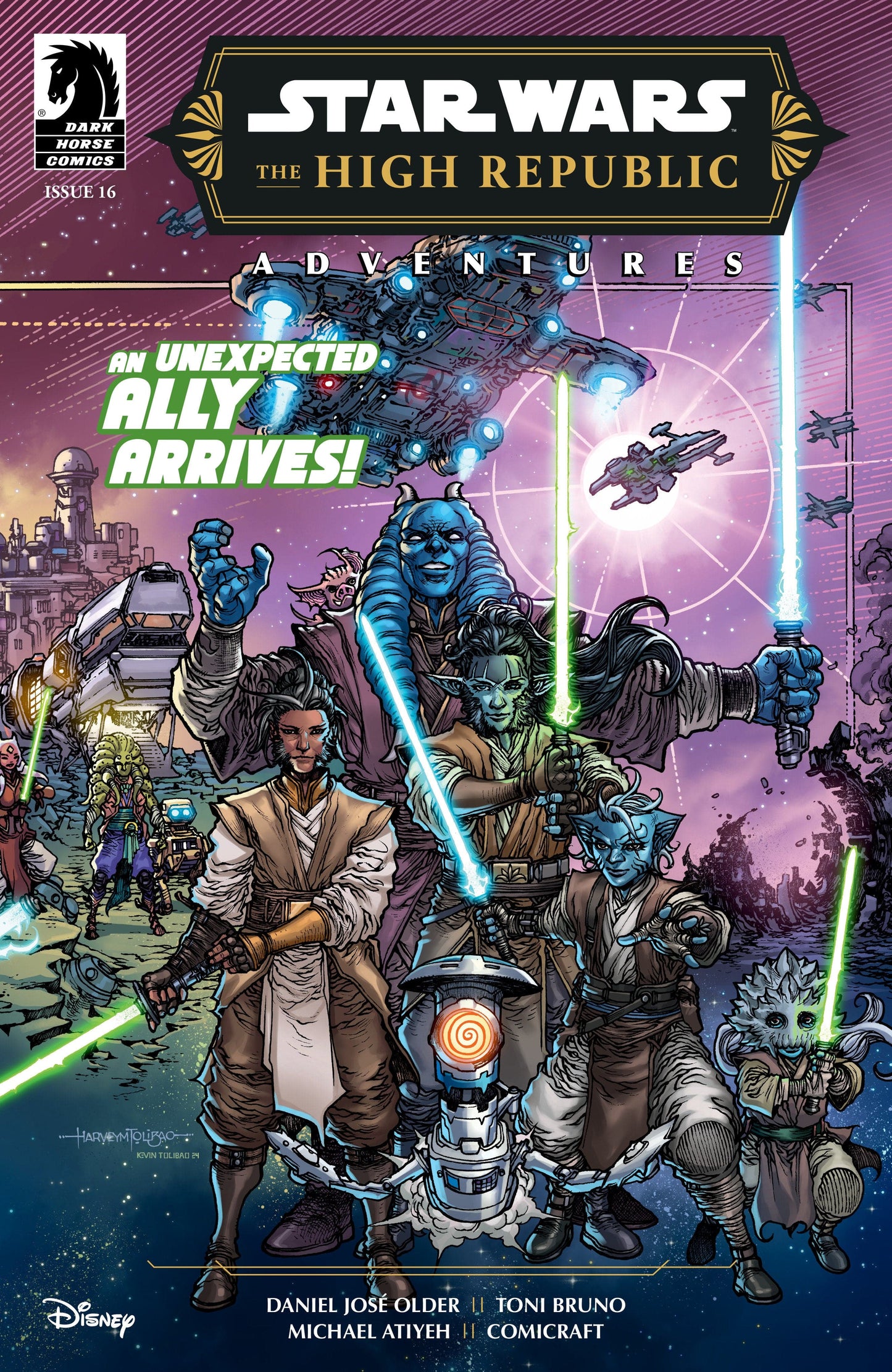 DARK HORSE PRH COMIC BOOK Star Wars High Republic Adventures Phase III #16 Cover A Tolib