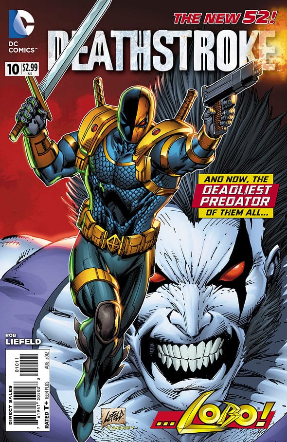 DC COMIC BOOK Deathstroke #10 (VF/NM)