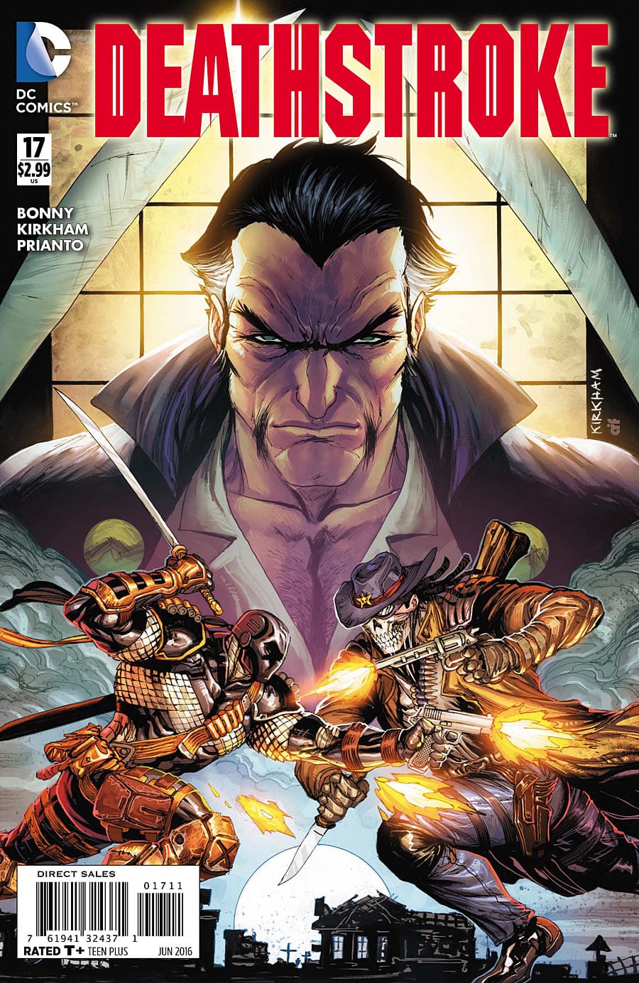 DC COMIC BOOK Deathstroke #17 (VF/NM)