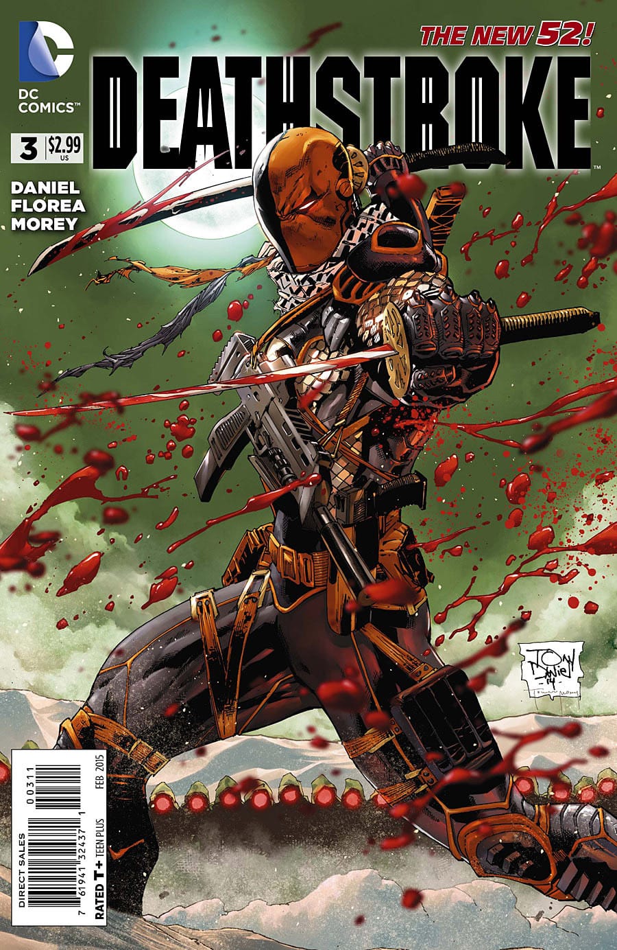 DC COMIC BOOK Deathstroke #3 (VF/NM)