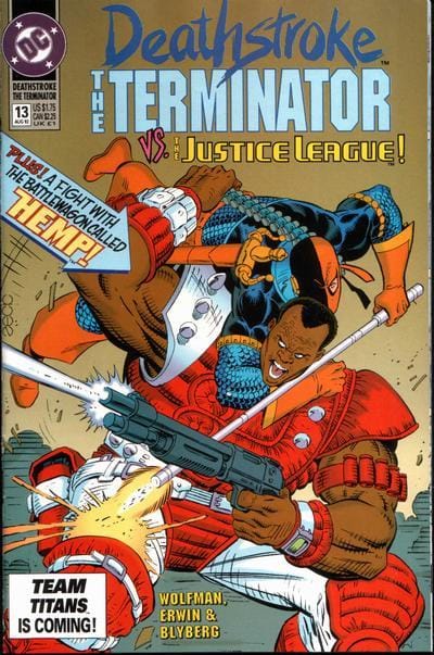 DC COMIC BOOK Deathstroke, the Terminator #13 (VF)