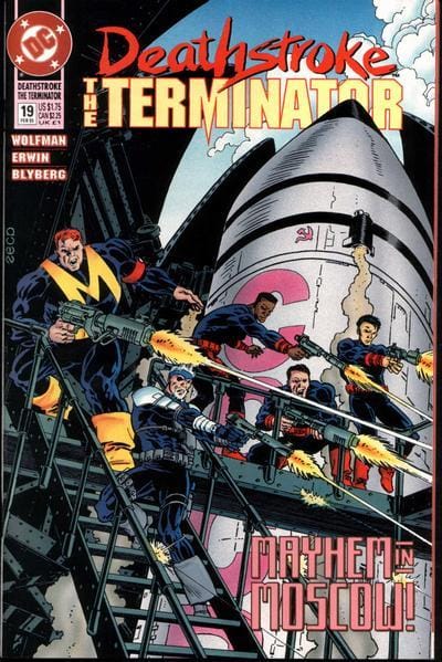 DC COMIC BOOK Deathstroke, the Terminator #19 (VF)