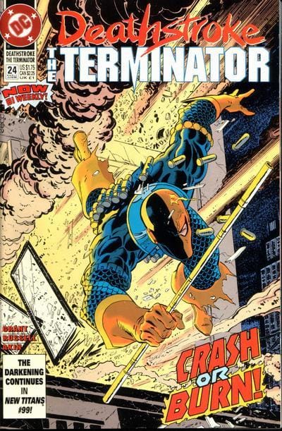 DC COMIC BOOK Deathstroke, the Terminator #24 (VF)