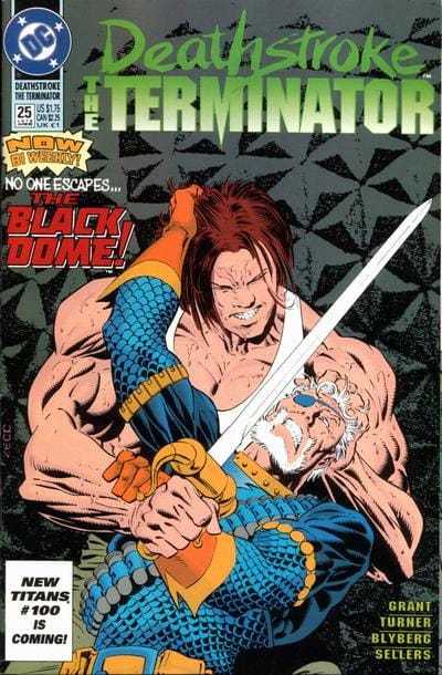 DC COMIC BOOK Deathstroke, the Terminator #25 (VF)