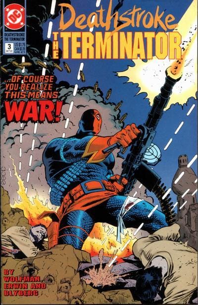 DC COMIC BOOK Deathstroke, the Terminator #3 (VF)