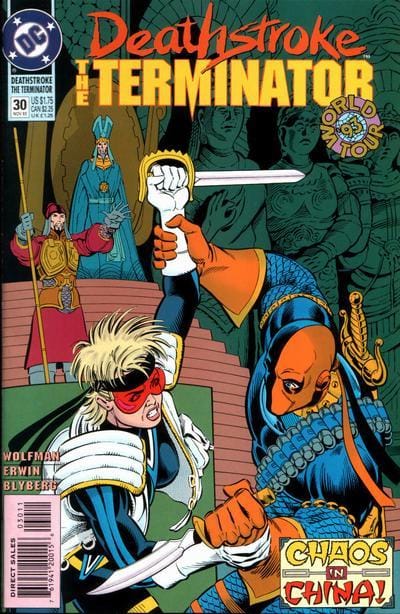 DC COMIC BOOK Deathstroke, the Terminator #30 (VF)