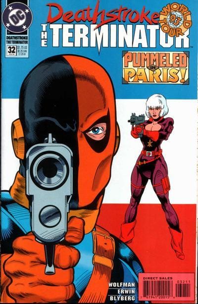 DC COMIC BOOK Deathstroke, the Terminator #32 (VF)